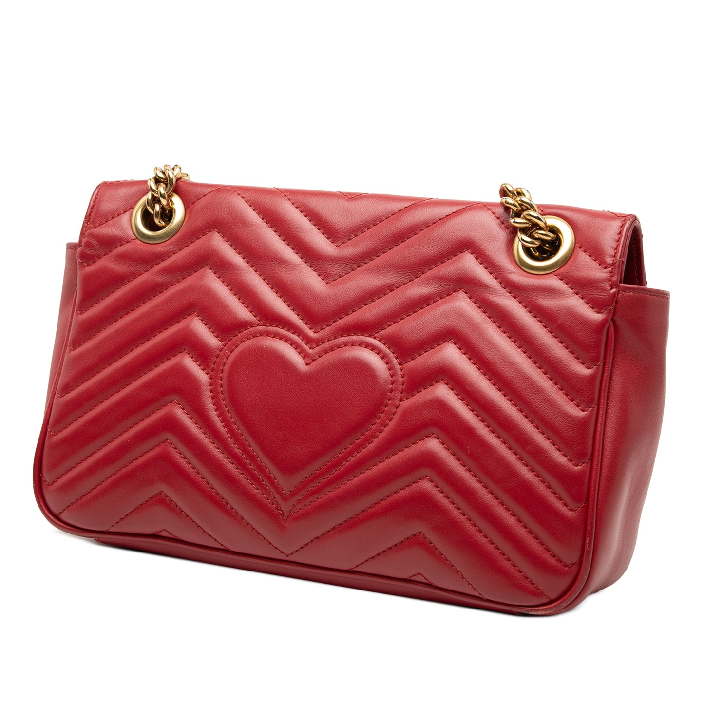 Medium GG Marmont Matelasse Leather Shoulder Bag