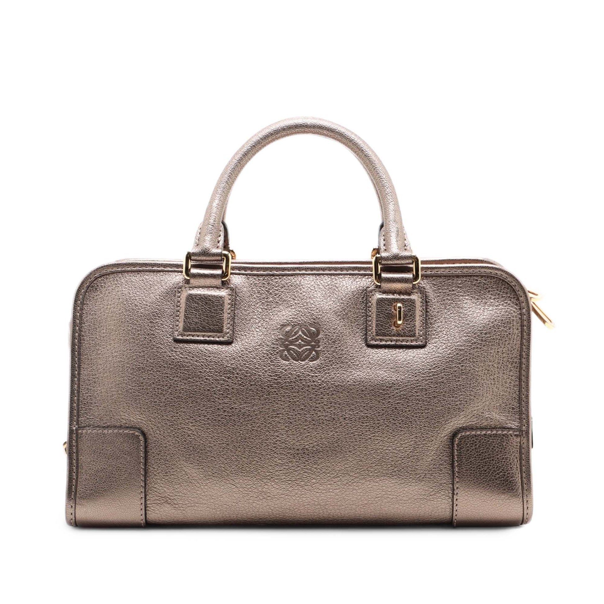LOEWE Metallic Leather Amazona 28