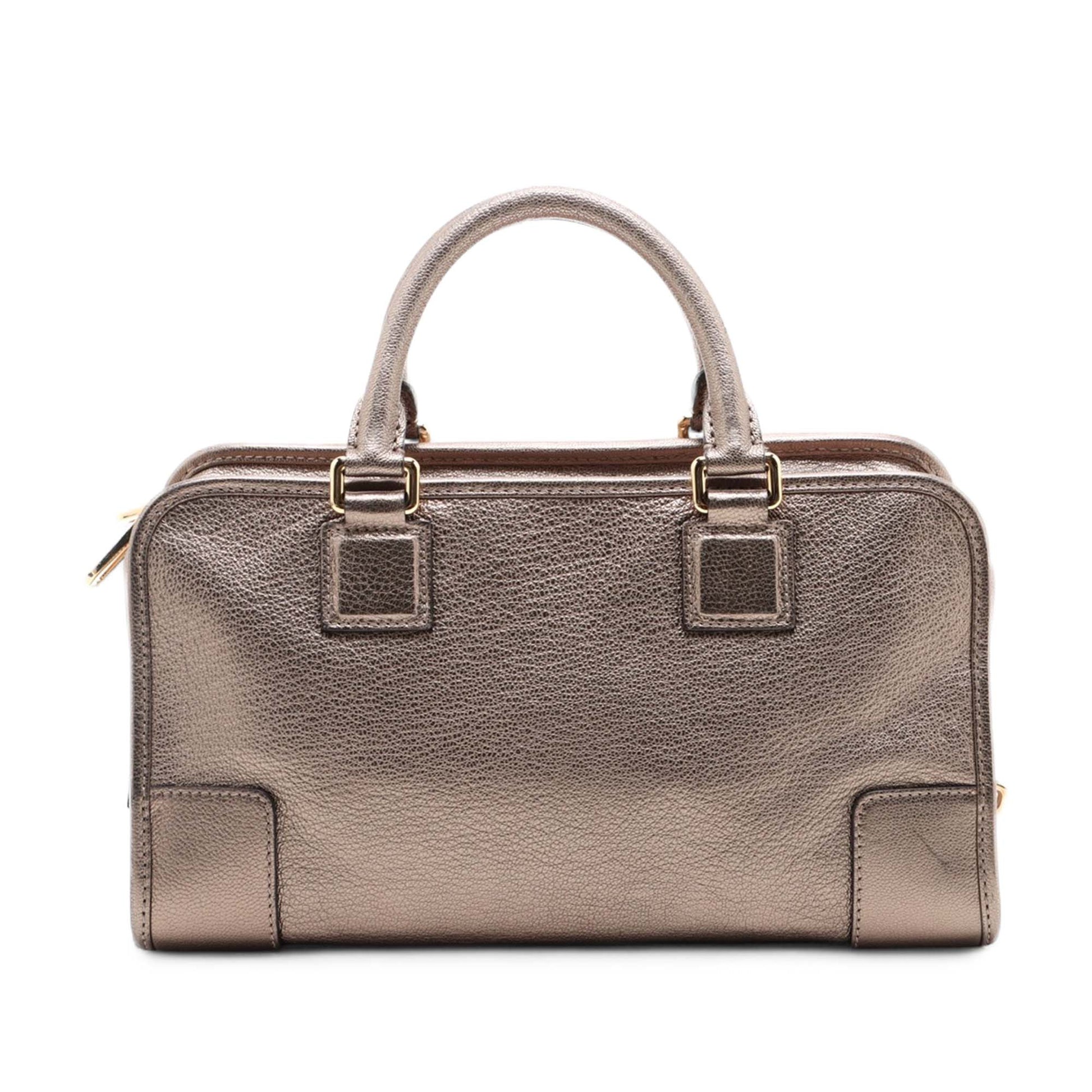 LOEWE Metallic Leather Amazona 28