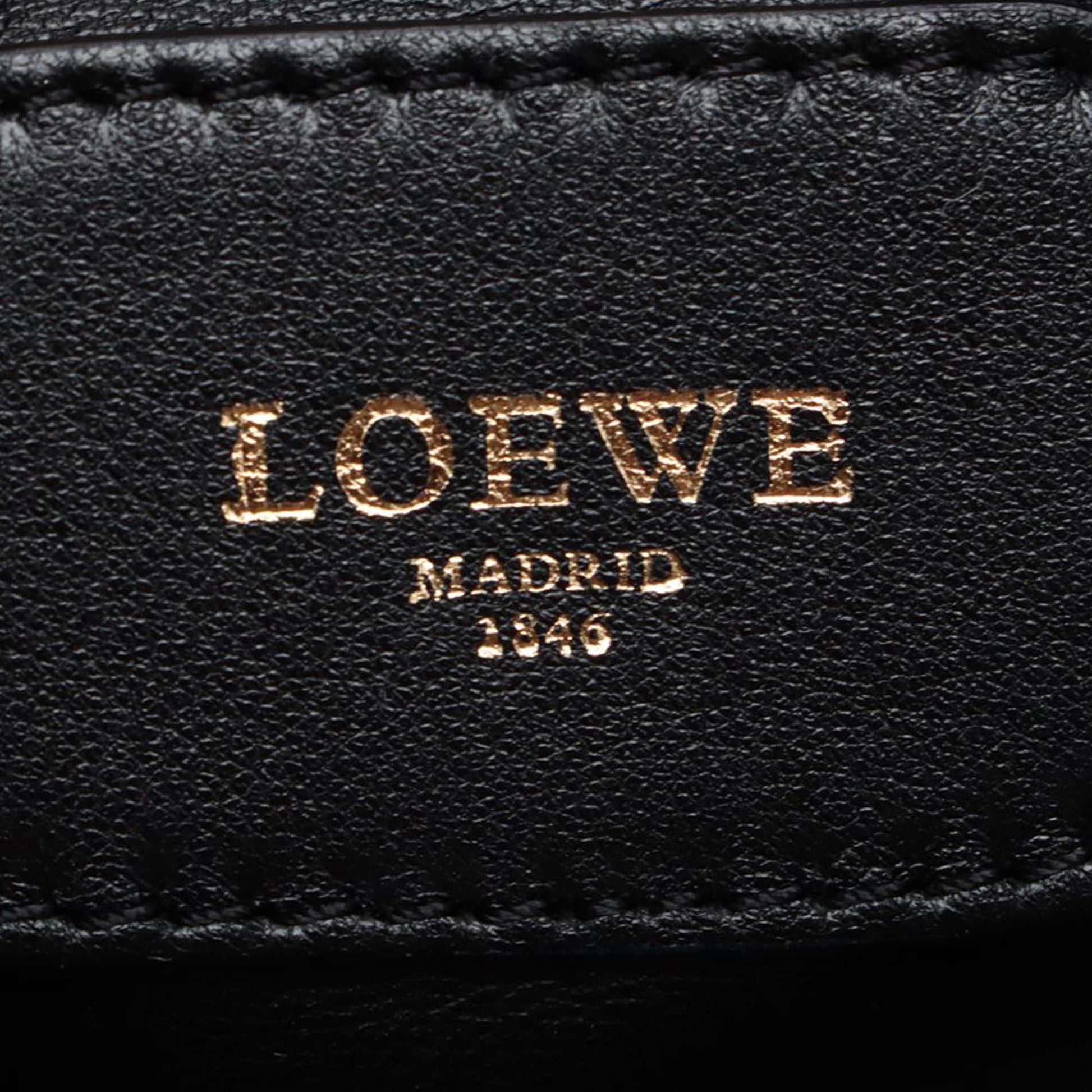LOEWE Metallic Leather Amazona 28