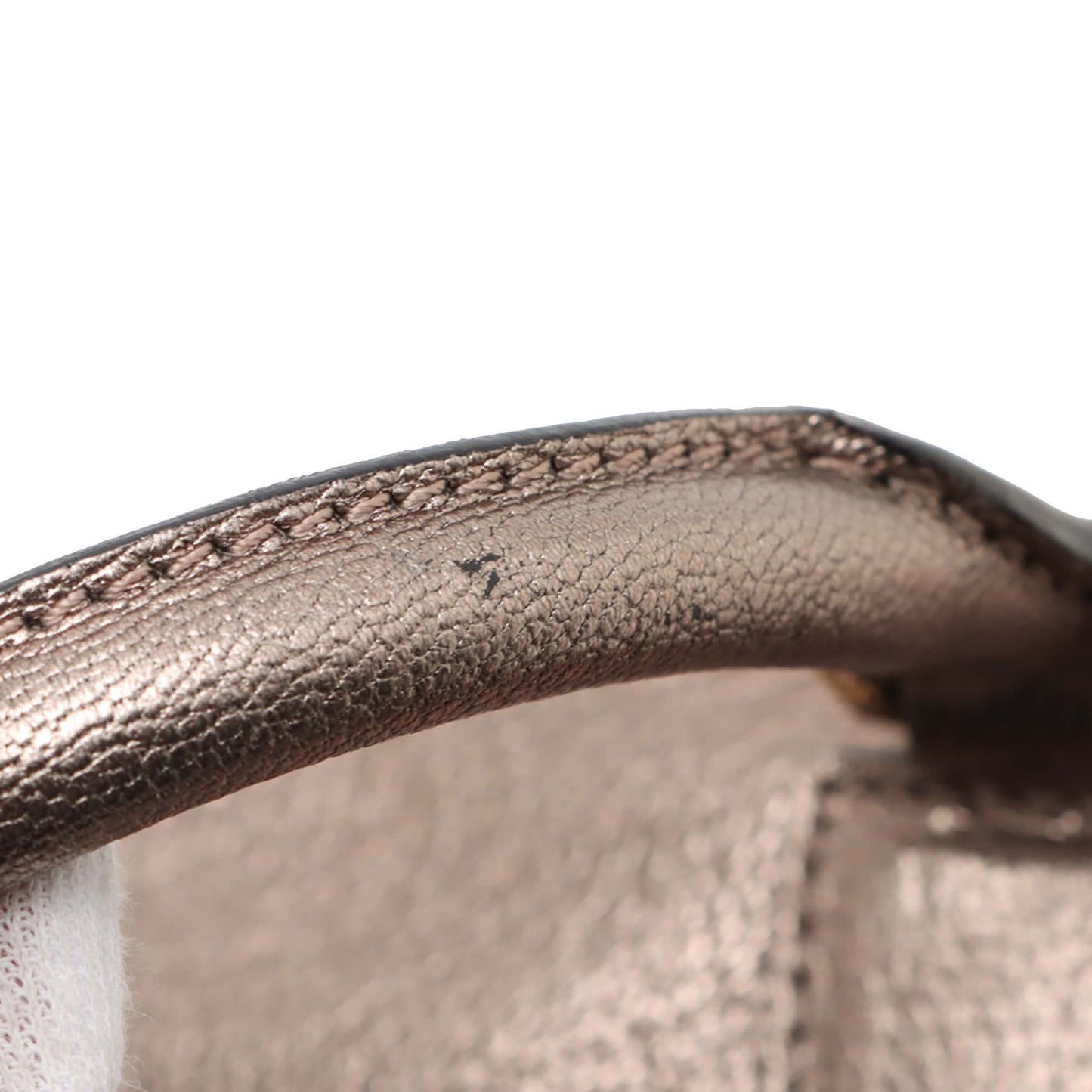 LOEWE Metallic Leather Amazona 28