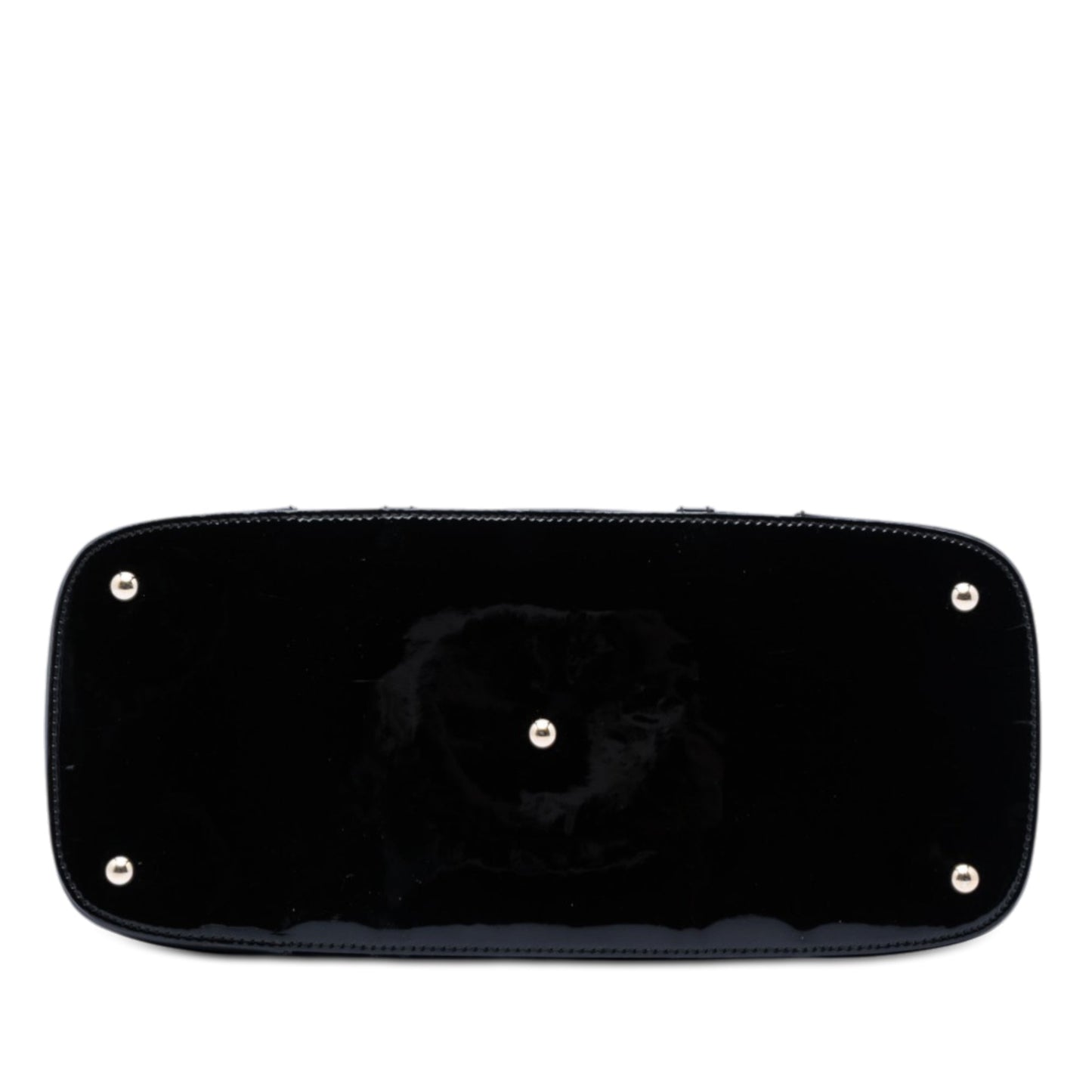 Gucci Large Microguccissima Patent Nice Dome Top Handle Bag