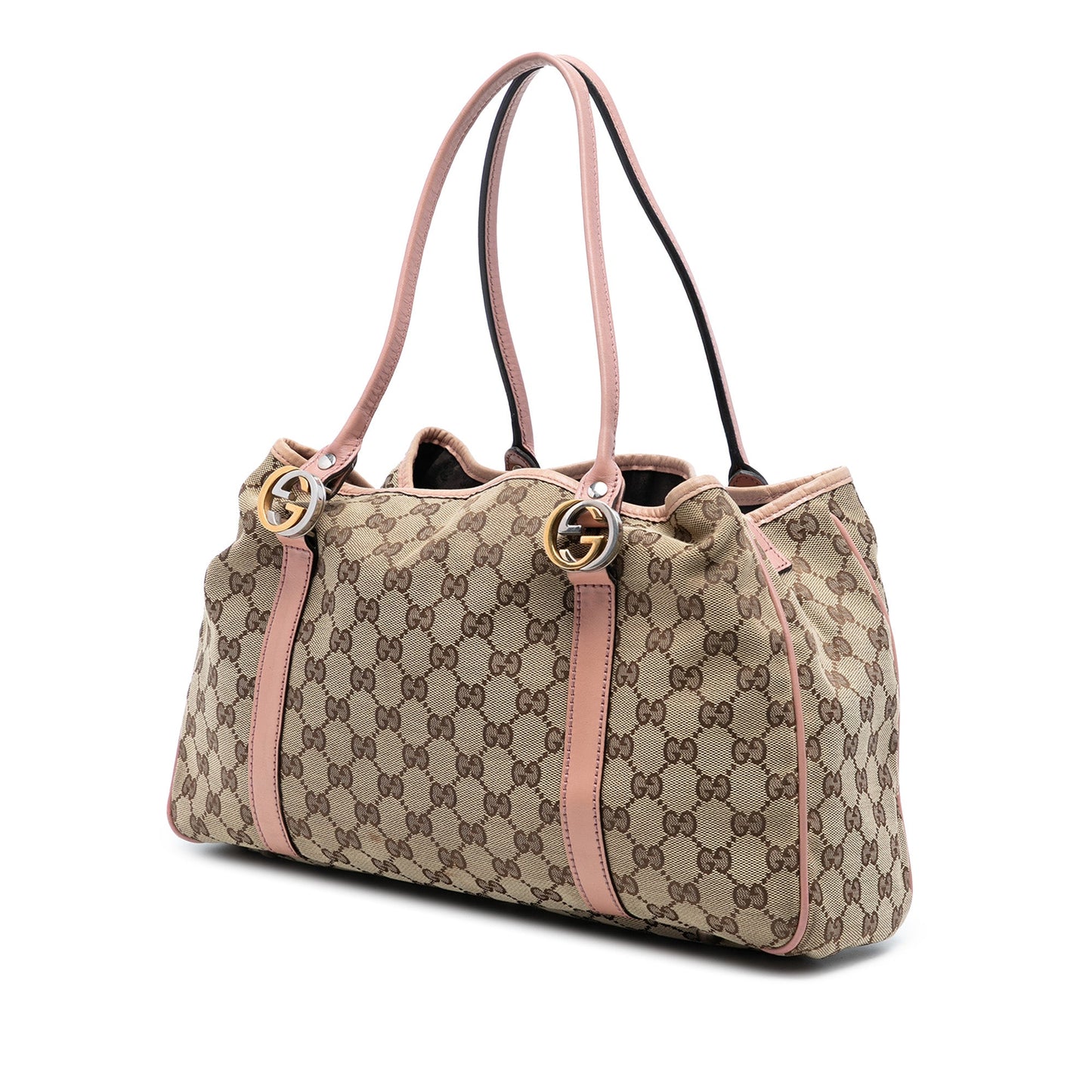 Gucci GG Canvas Twins Tote