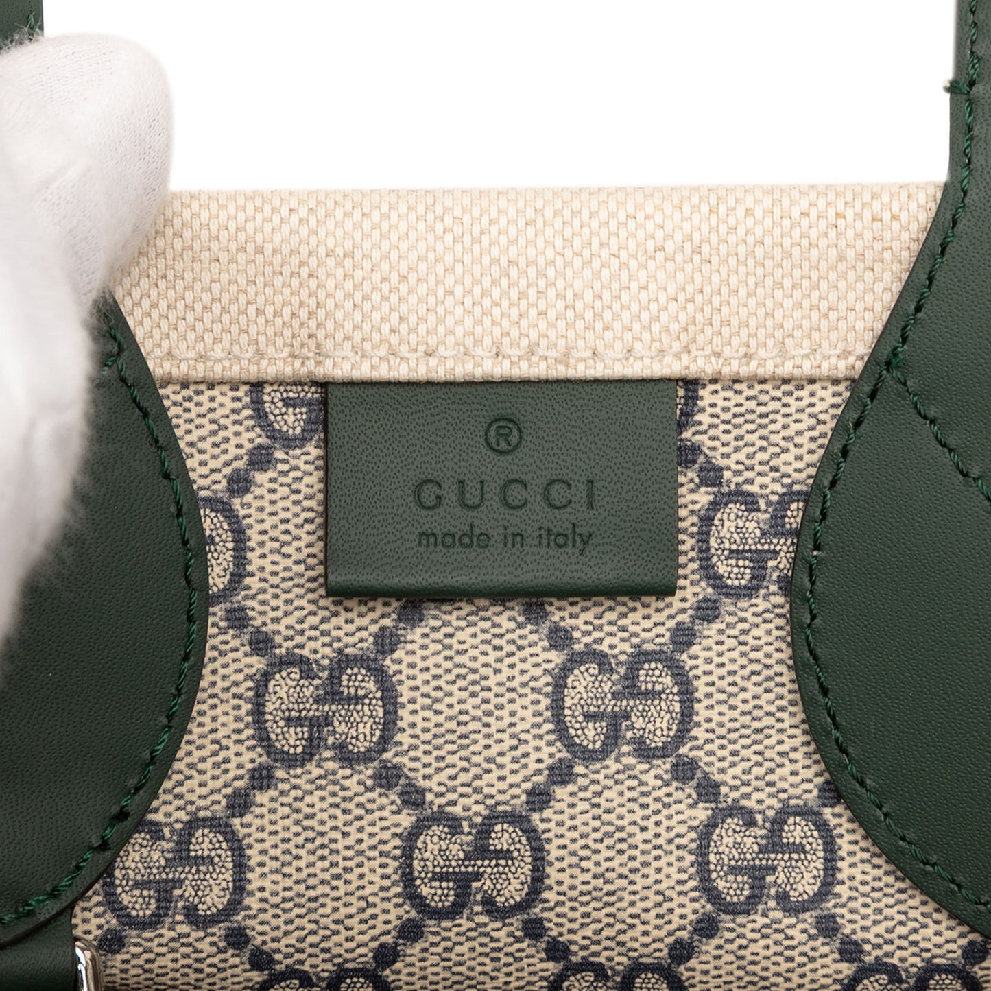 Gucci Medium Canvas Logo Tote