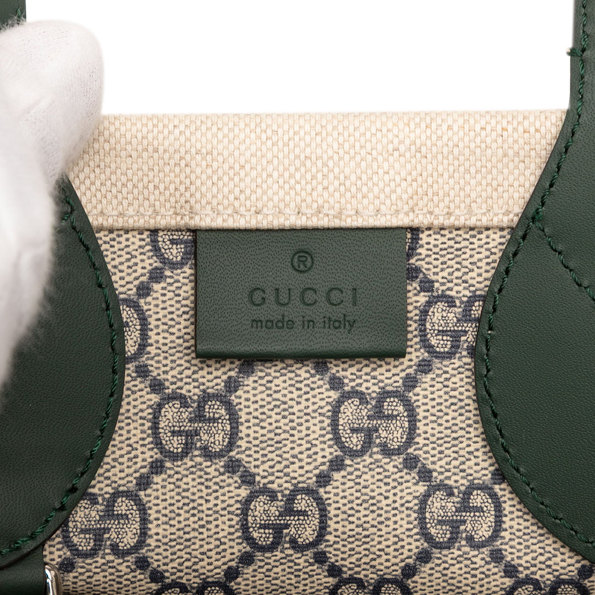 Gucci Medium Canvas Logo Tote