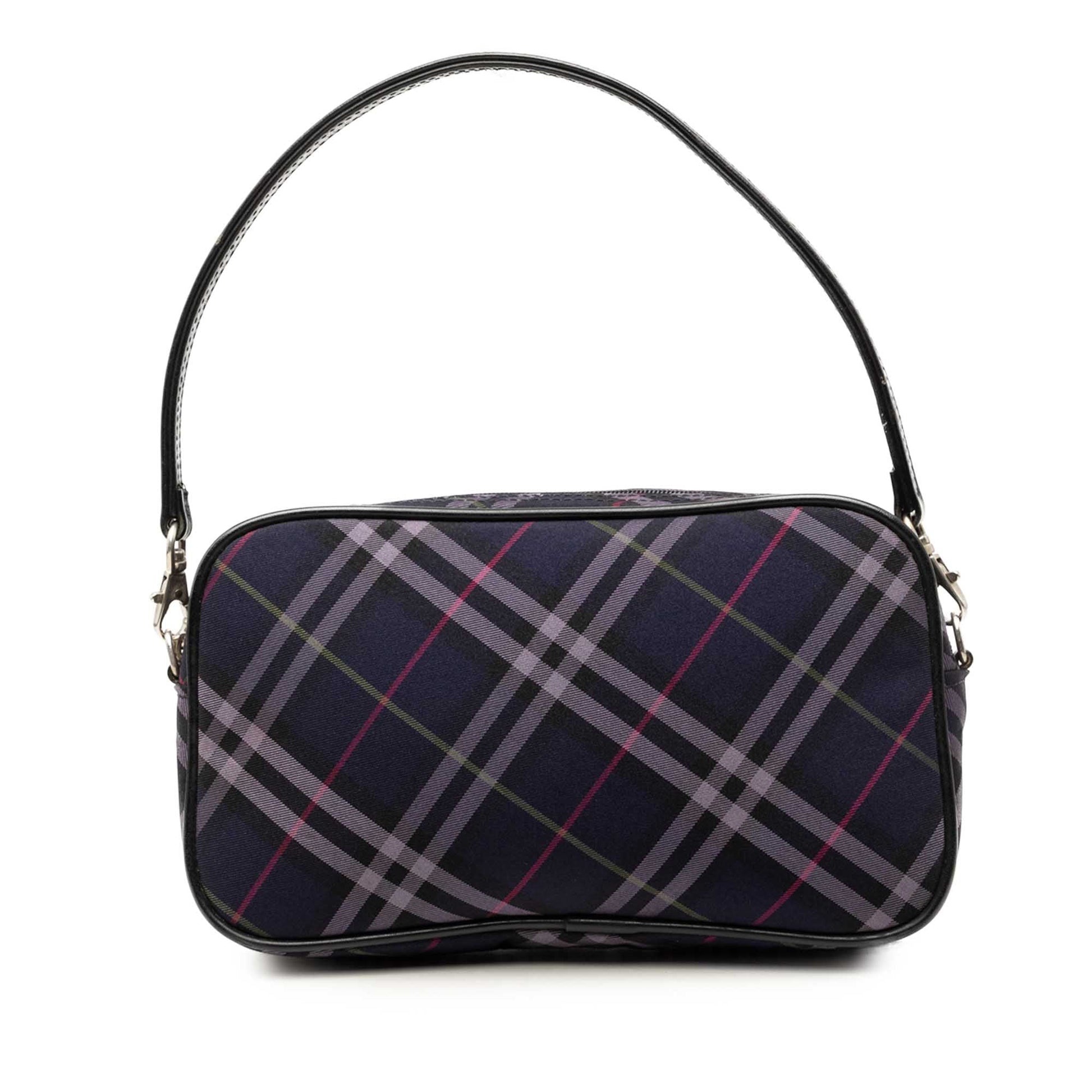 Burberry Supernova Check Canvas Pochette