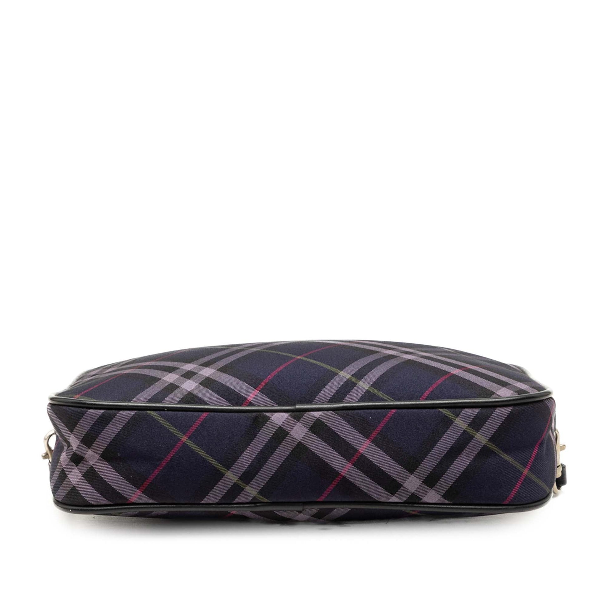 Burberry Supernova Check Canvas Pochette