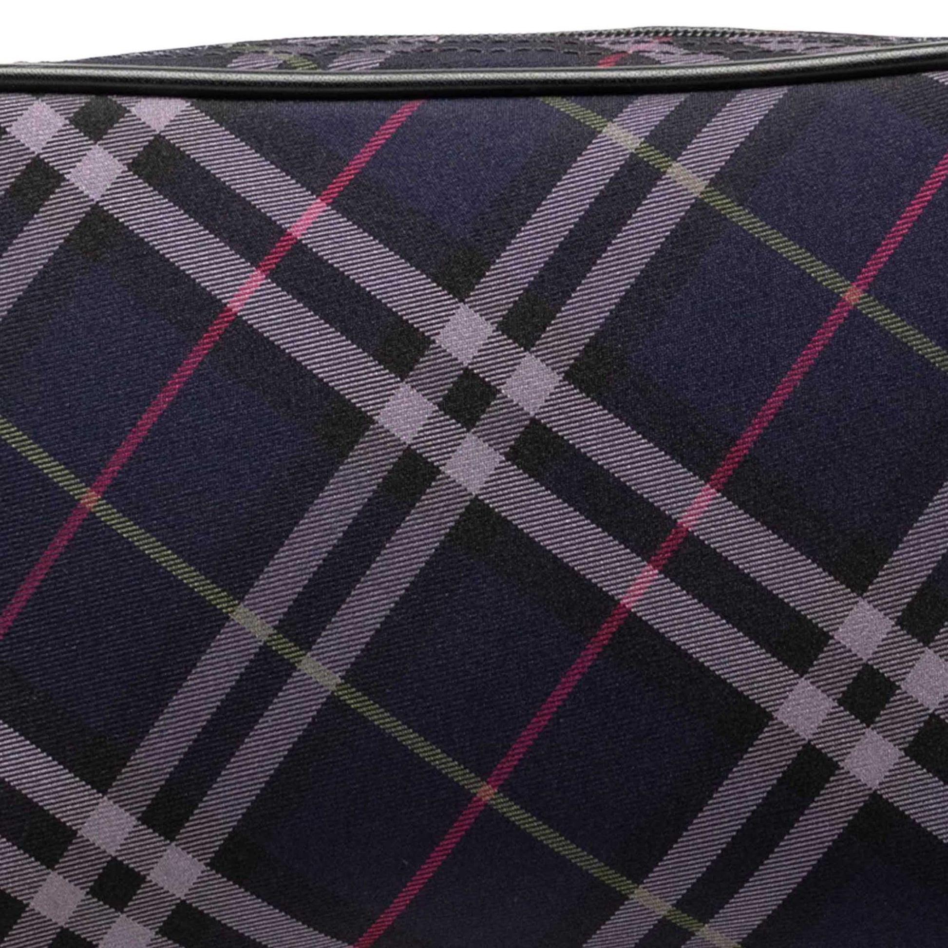 Burberry Supernova Check Canvas Pochette