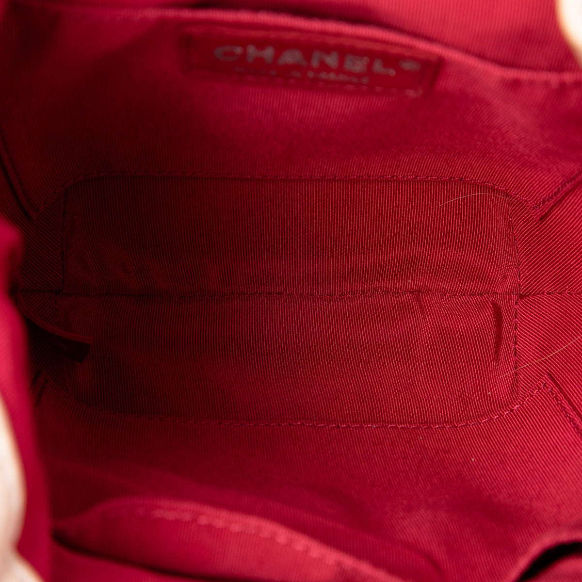 Chanel Small Bicolor Quilted Calfskin Gabrielle Bucket Bag