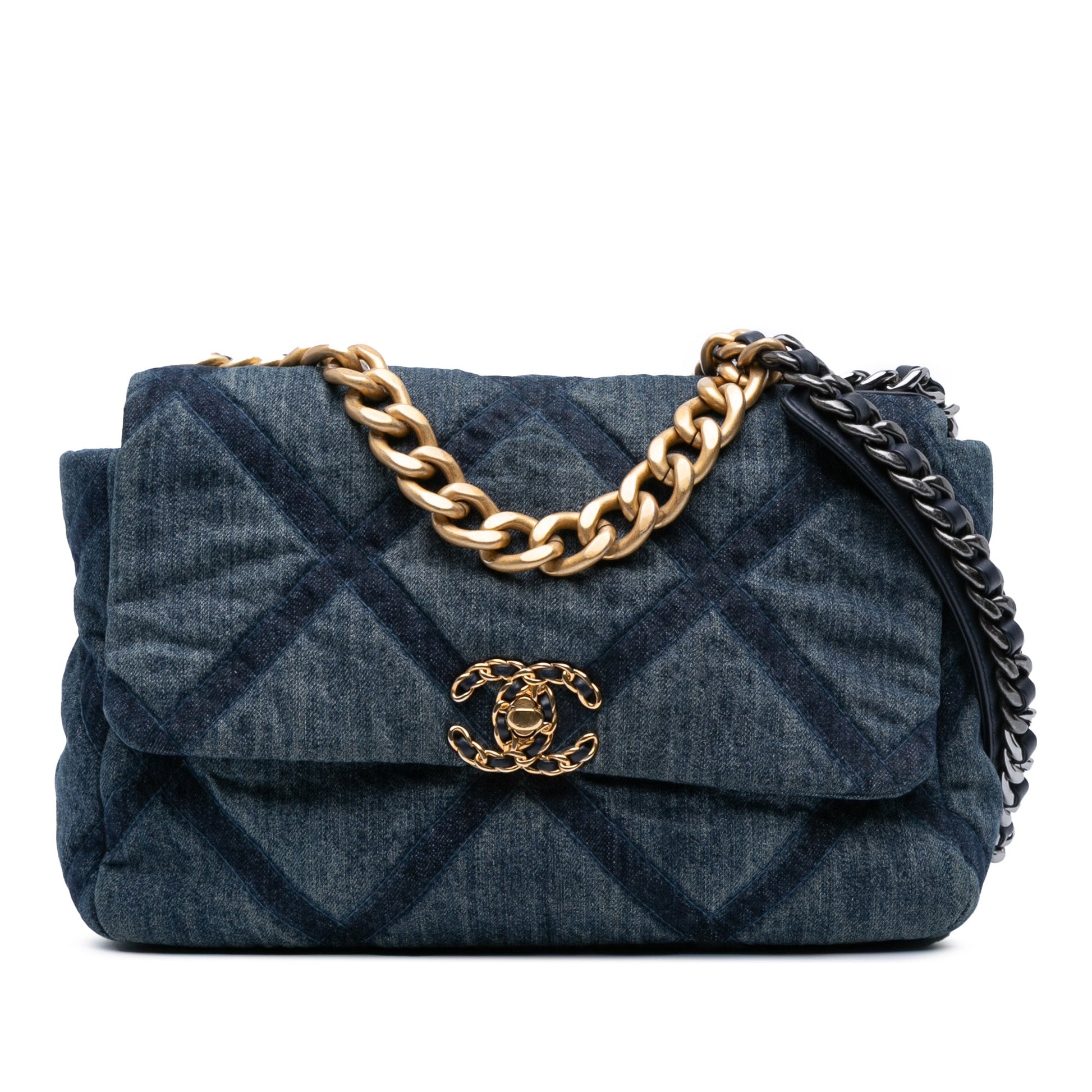 Chanel Large Denim 19 Flap