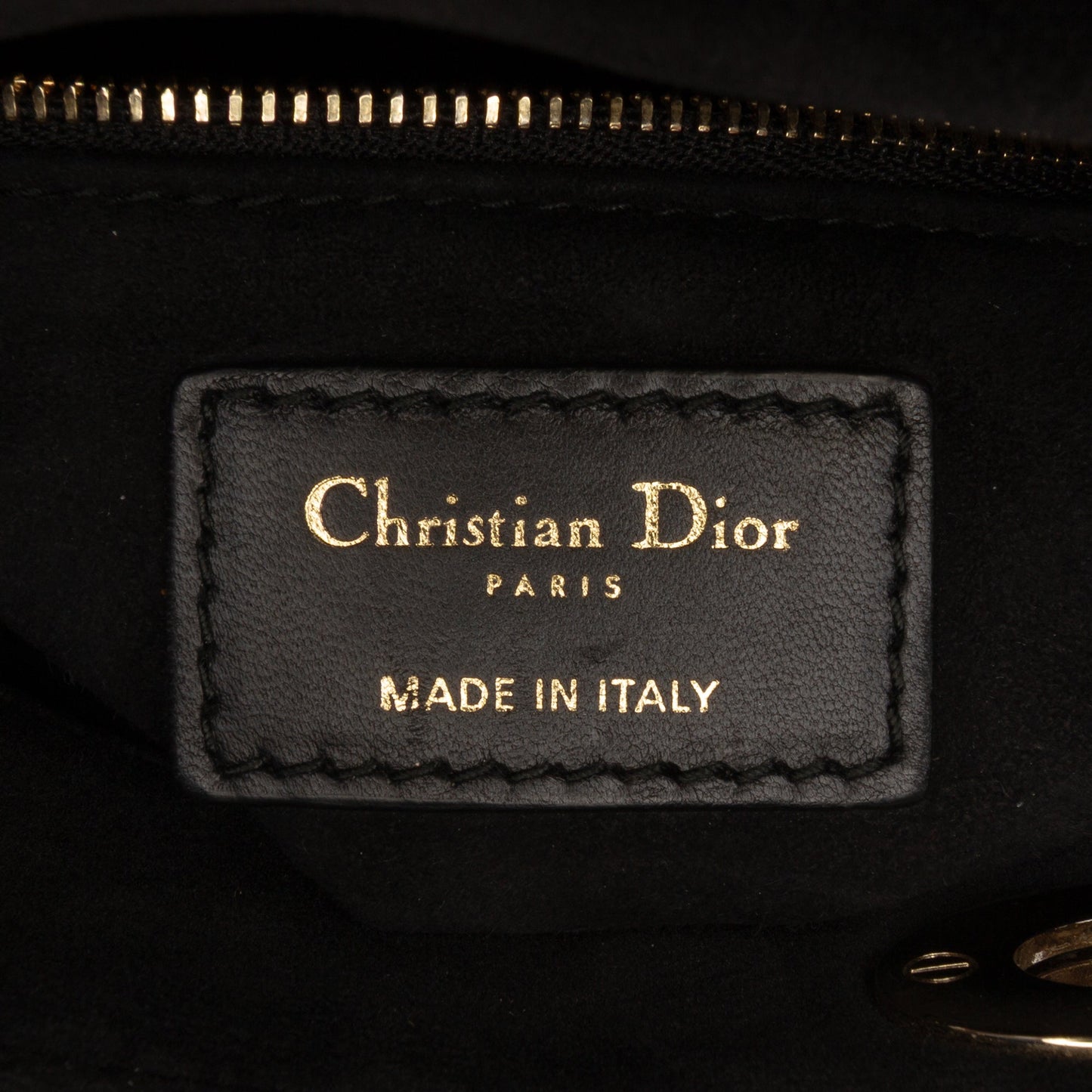 Dior Mini Velvet Cannage Lady Dior