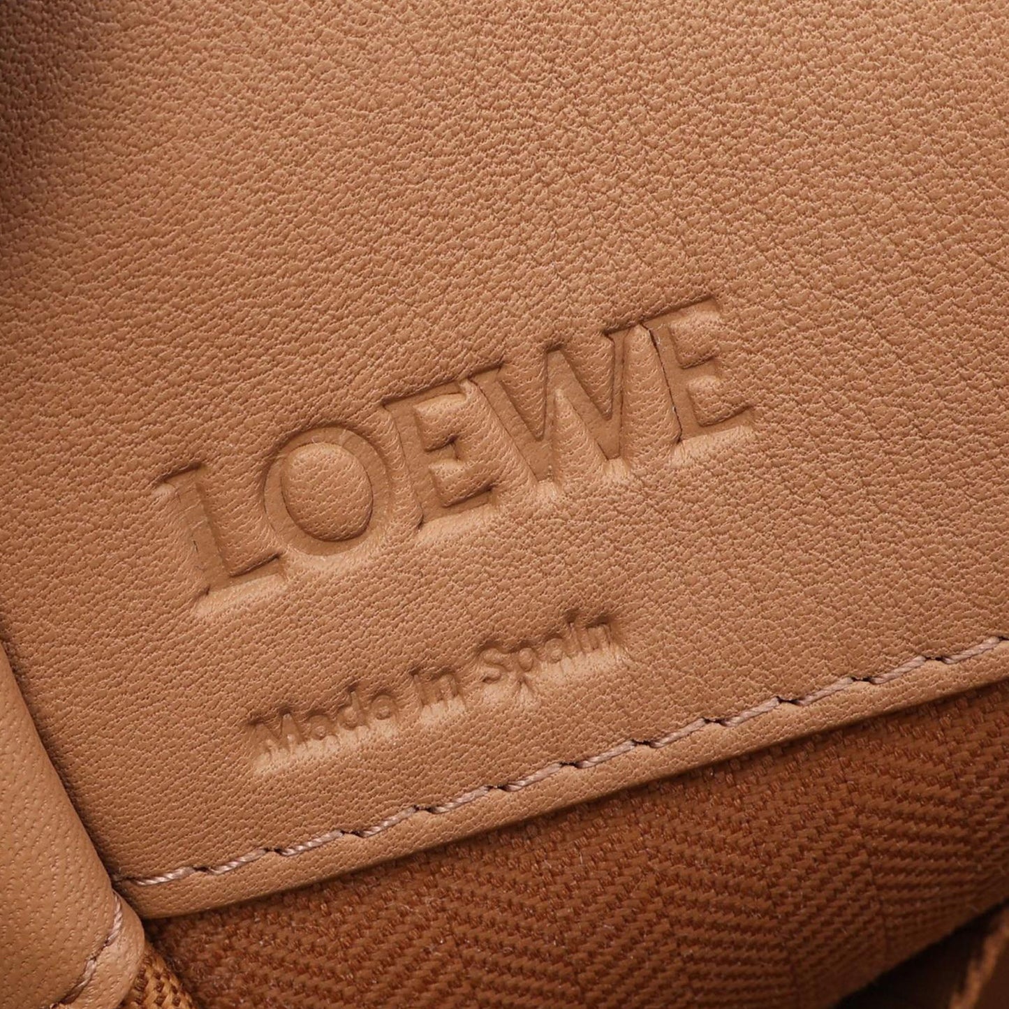 LOEWE Leather Hammock Flip Bag