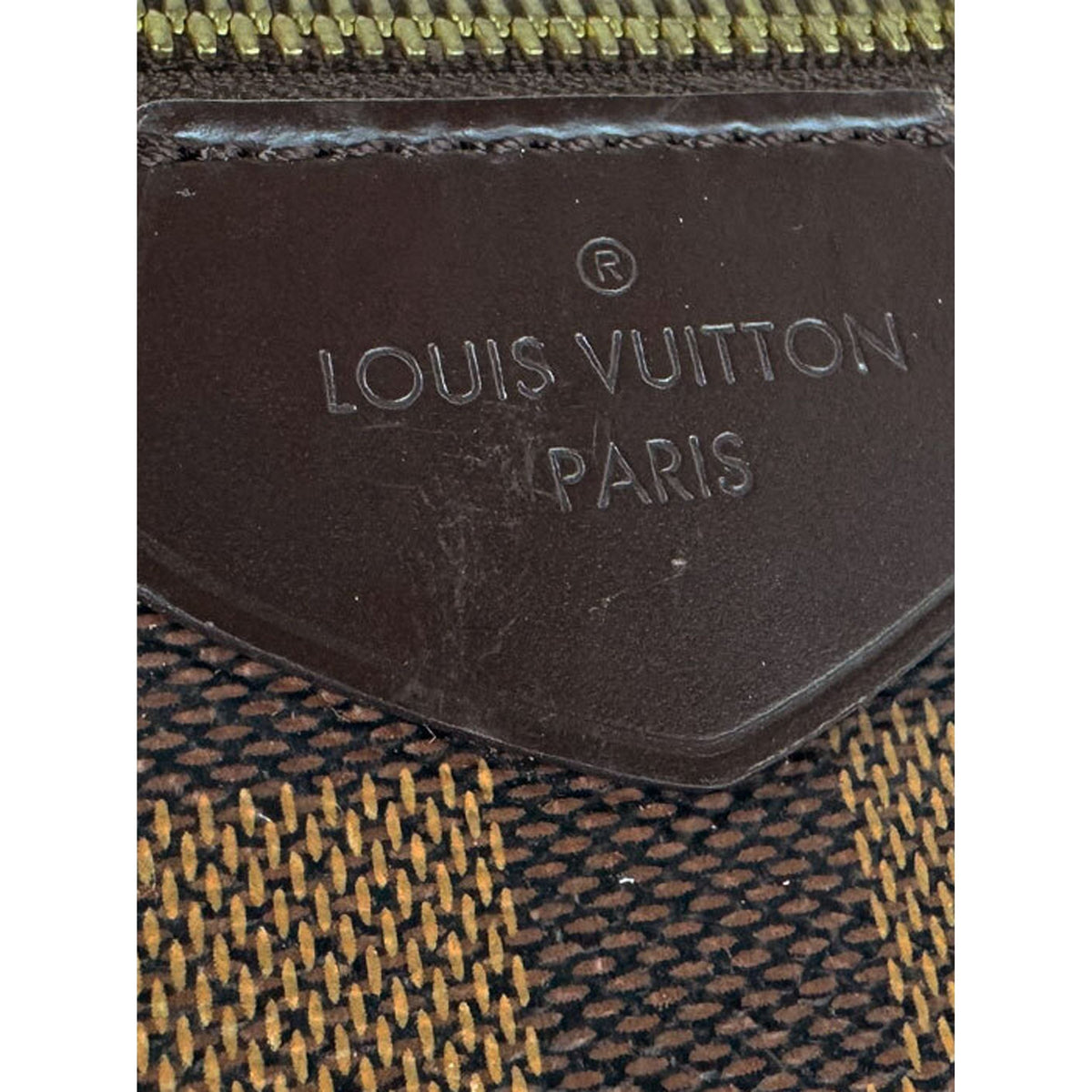 Louis Vuitton Damier Ebene Brompton — Brown