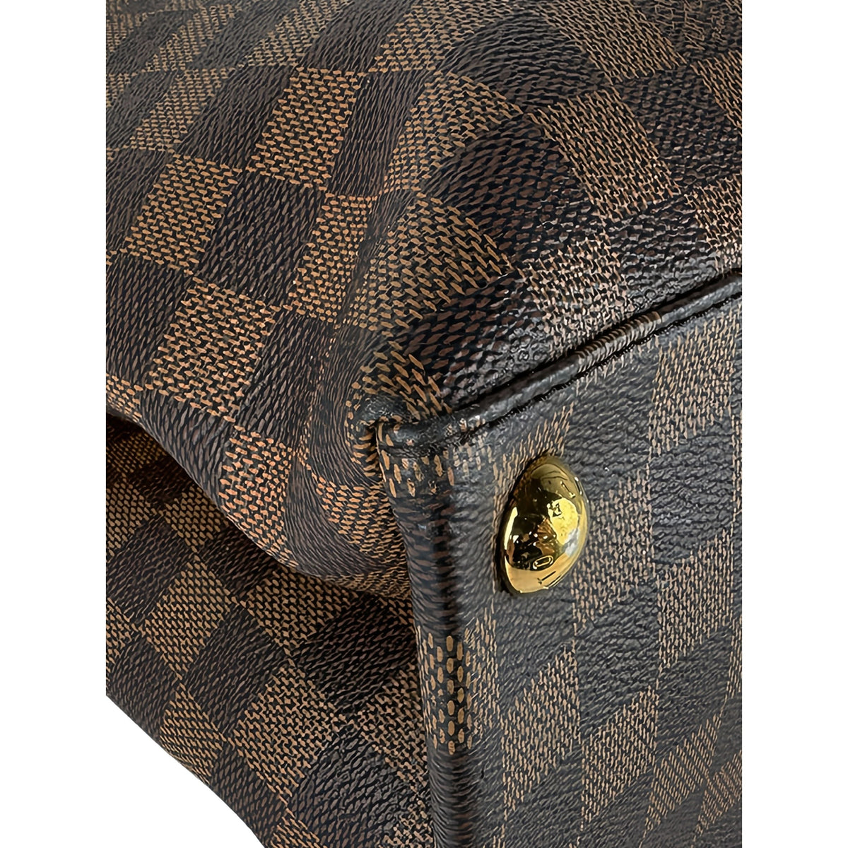 Louis Vuitton Damier Ebene Brompton — Brown