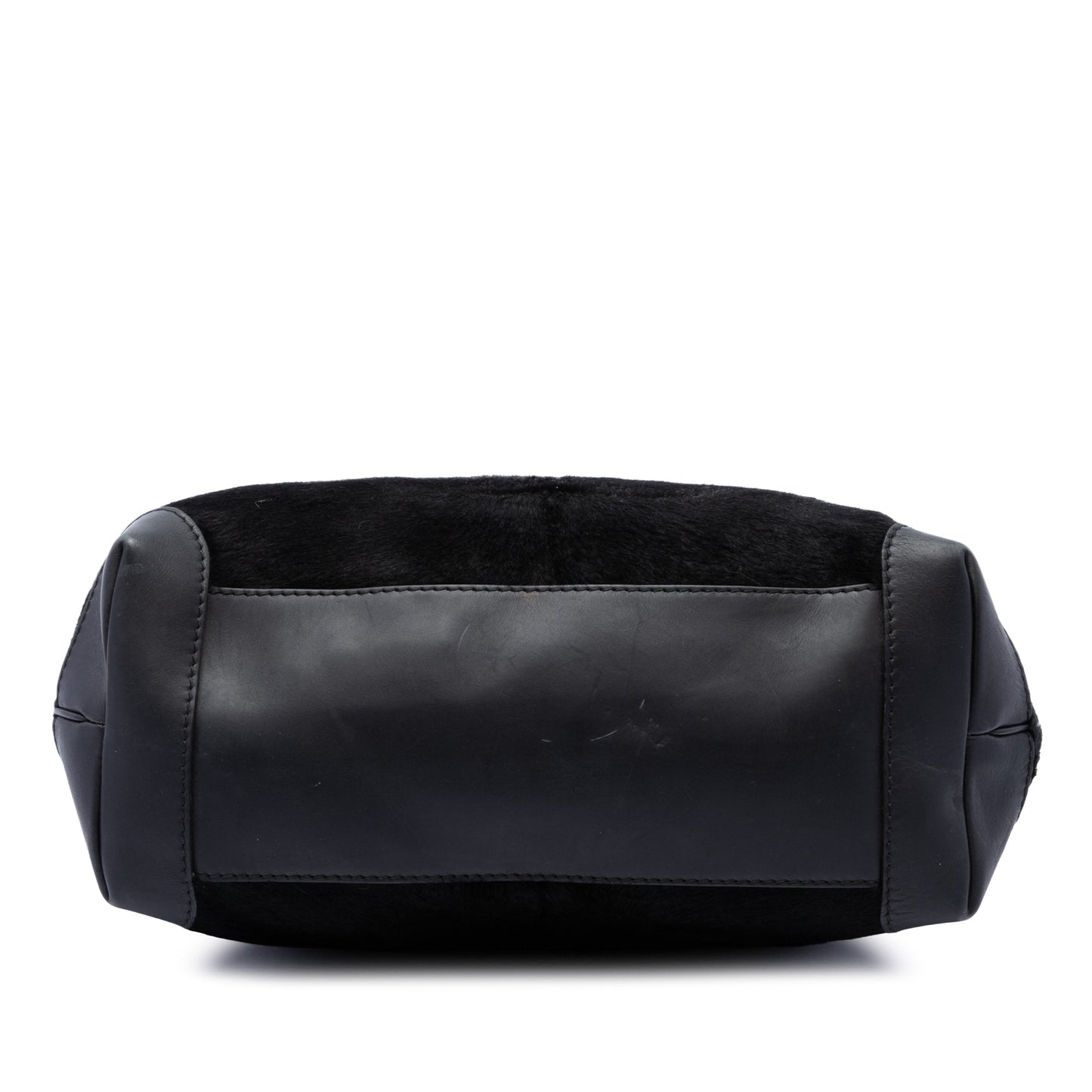 Gucci Pony Hair Stirrup Tote