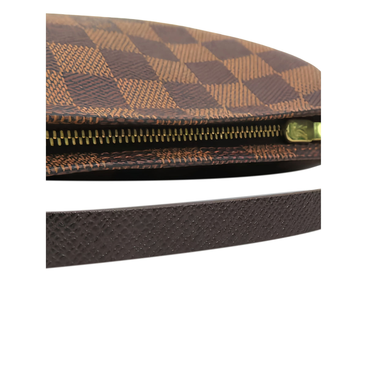 Louis Vuitton Damier Ebene Trousse Pochette — Brown