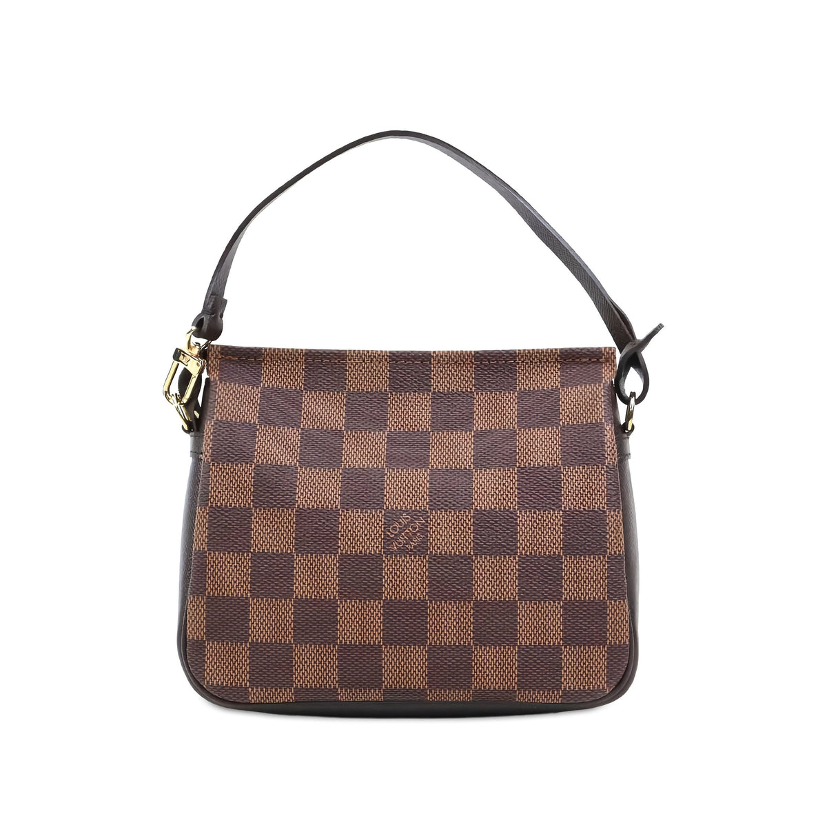 Louis Vuitton Damier Ebene Trousse Pochette — Brown