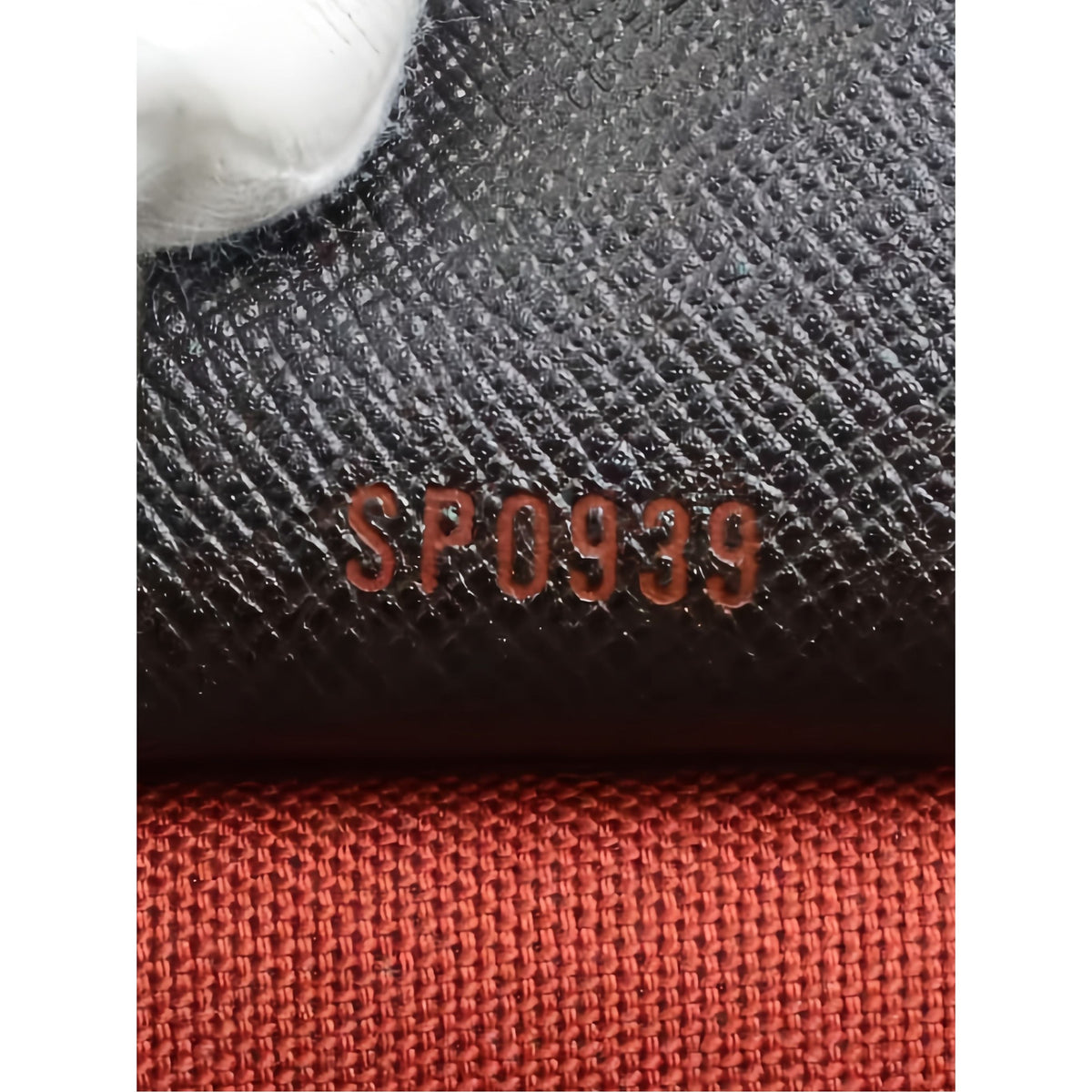 Louis Vuitton Damier Ebene Trousse Pochette — Brown