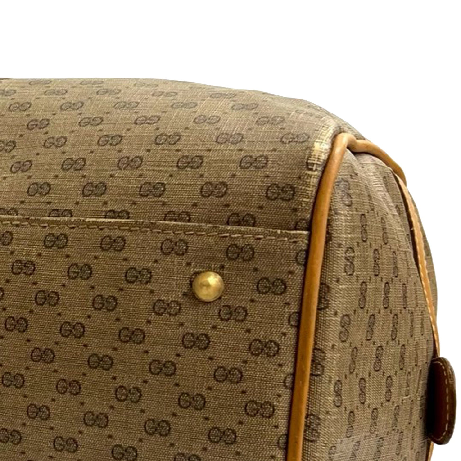 Gucci Micro GG Supreme Web Boston Bag