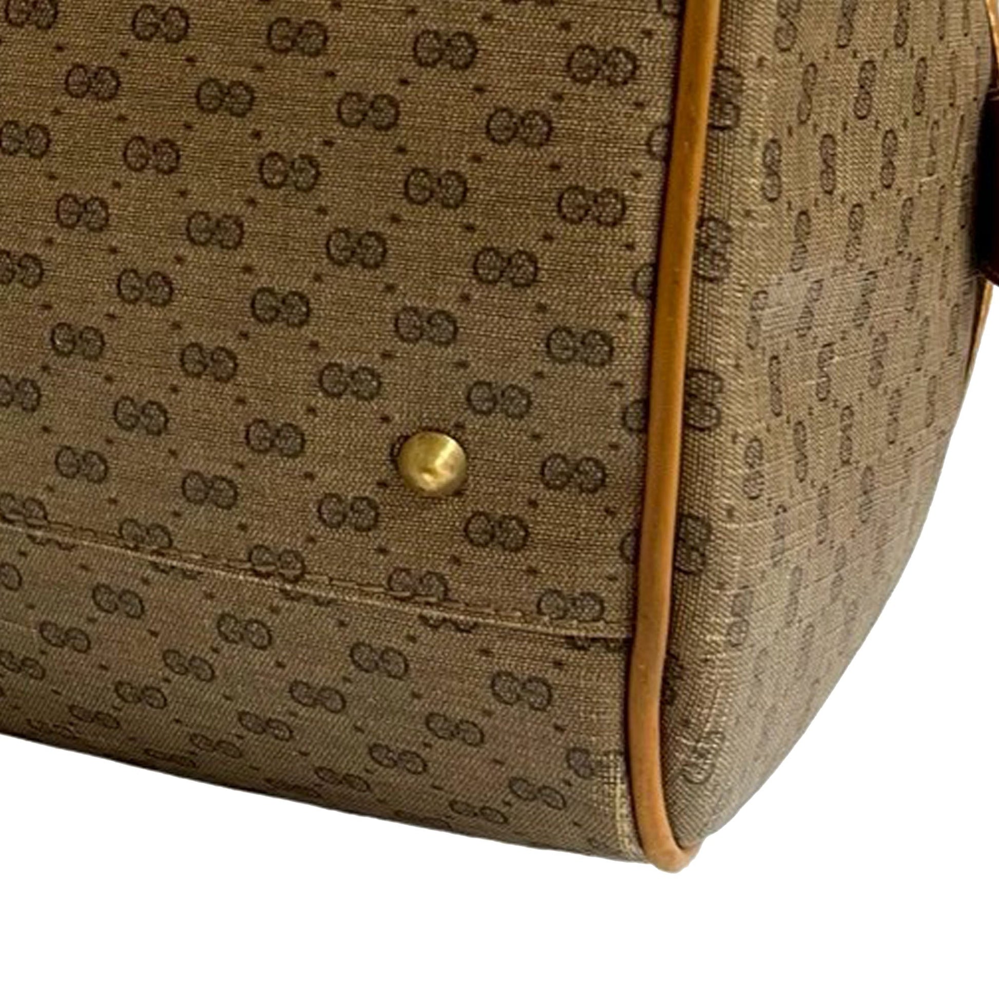 Gucci Micro GG Supreme Web Boston Bag