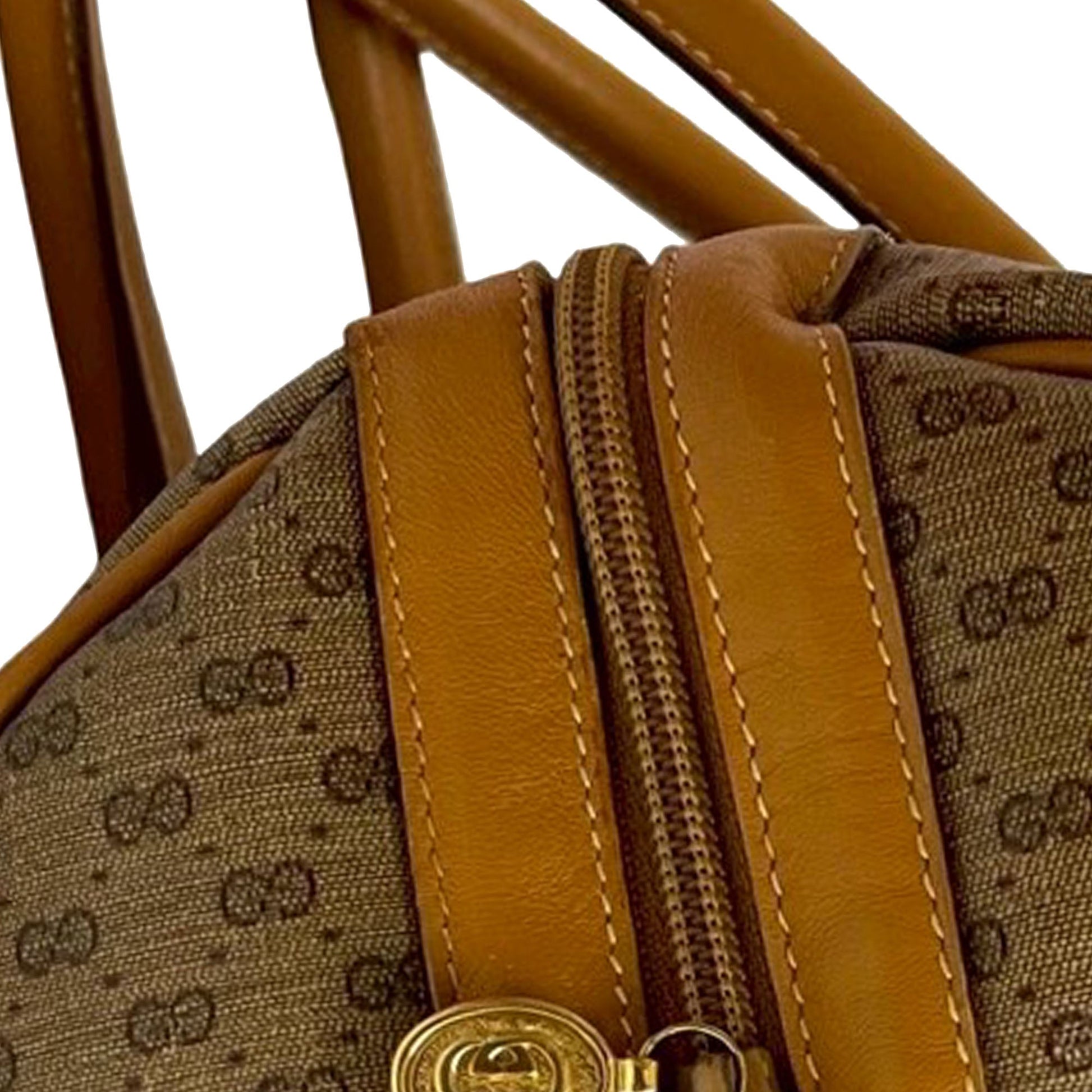 Gucci Micro GG Supreme Web Boston Bag
