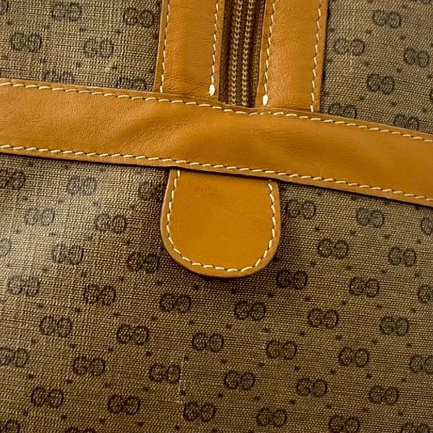Gucci Micro GG Supreme Web Boston Bag