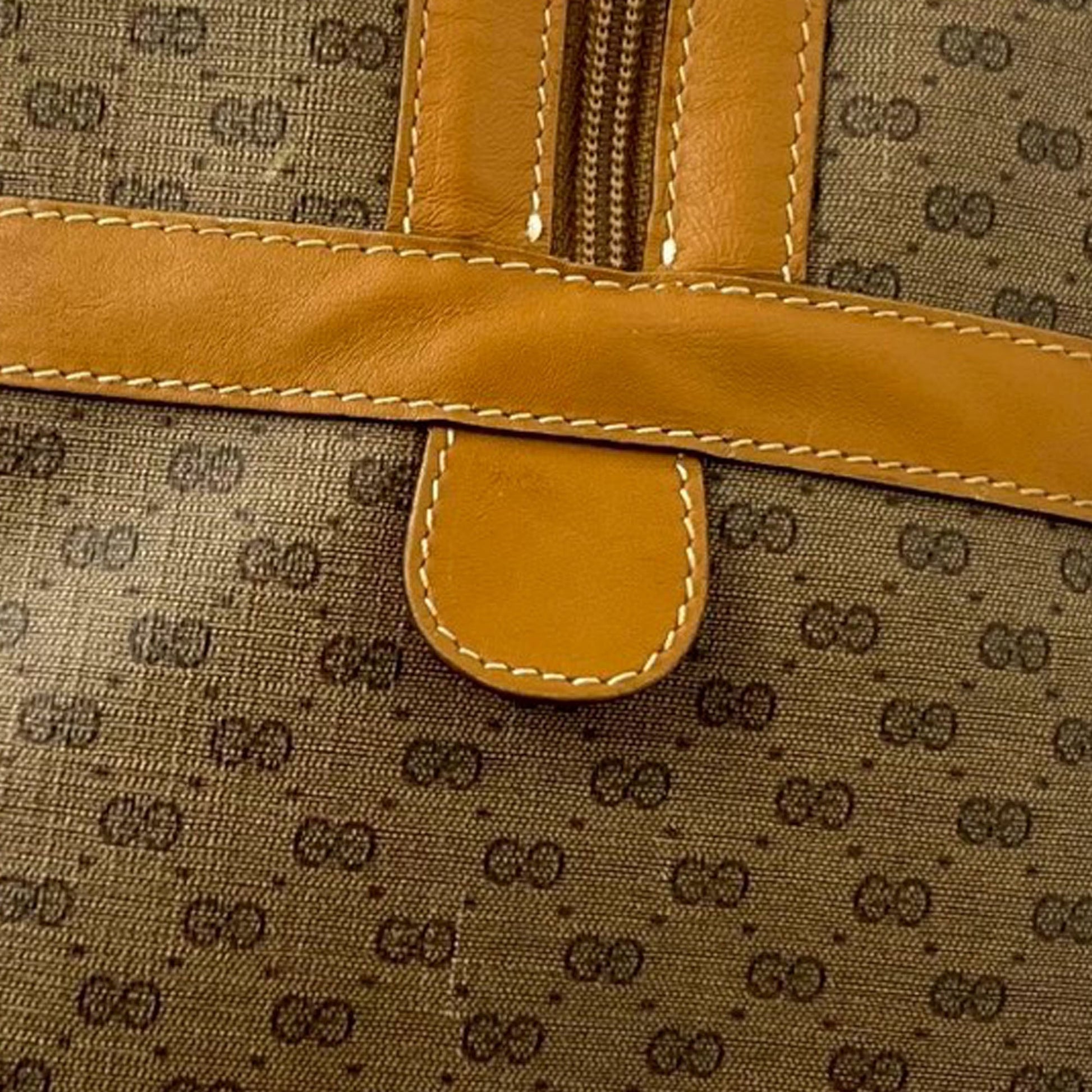 Gucci Micro GG Supreme Web Boston Bag