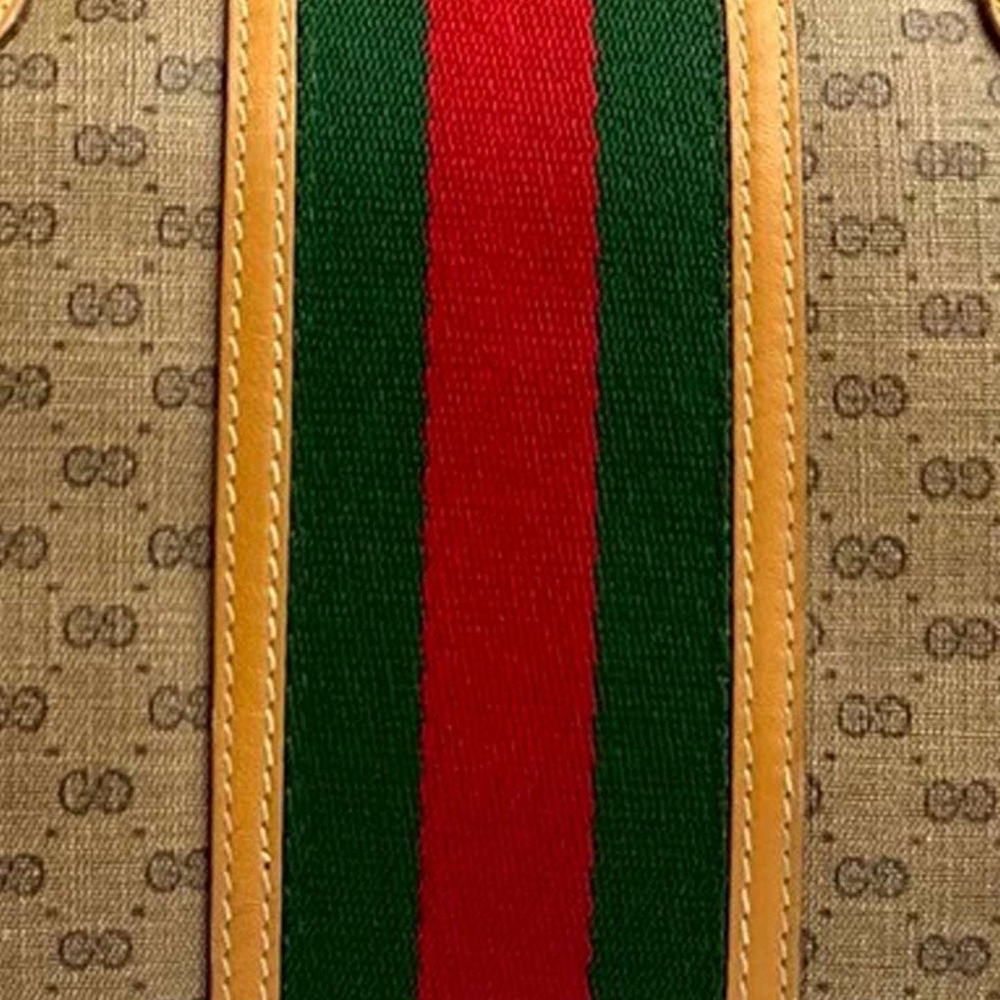 Gucci Micro GG Supreme Web Boston Bag