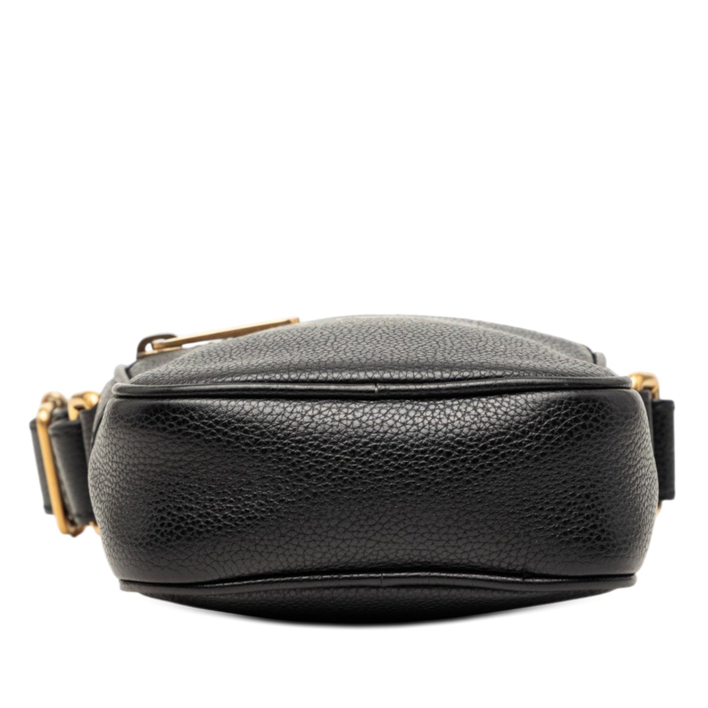 Gucci Mini Grained Calfskin Logo Crossbody