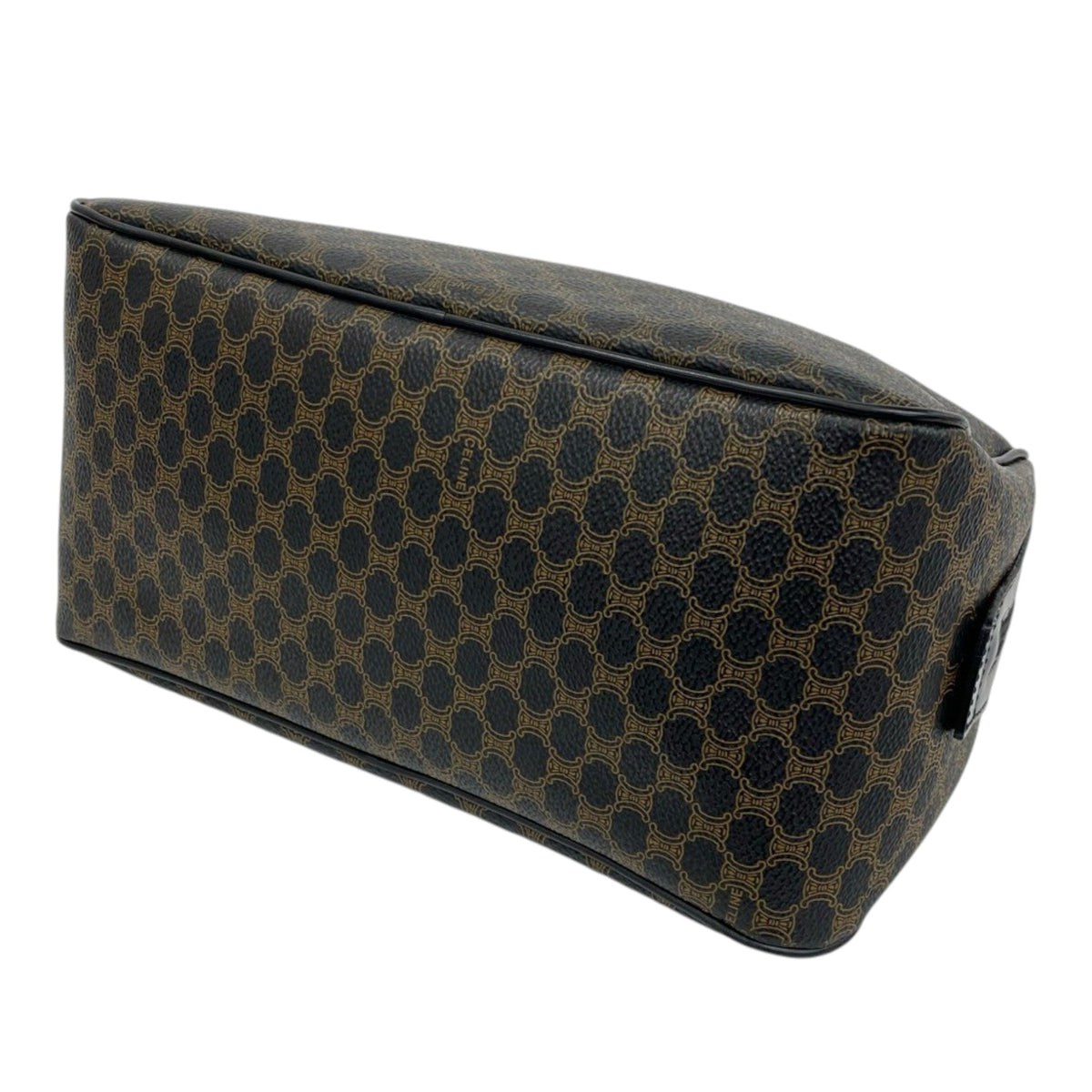 Celine Macadam Coated Canvas Handbag