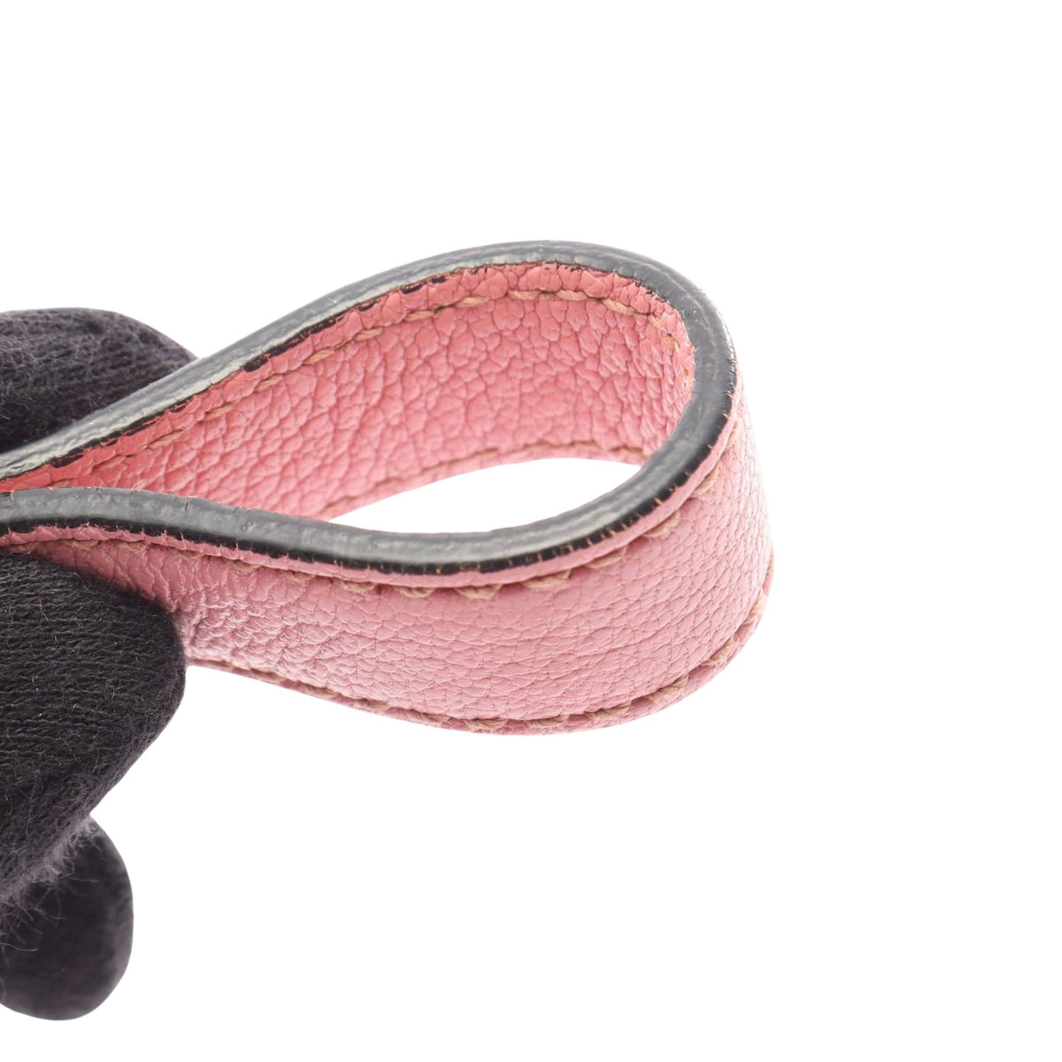 Miu Miu Goatskin Madras Crossbody — Pink