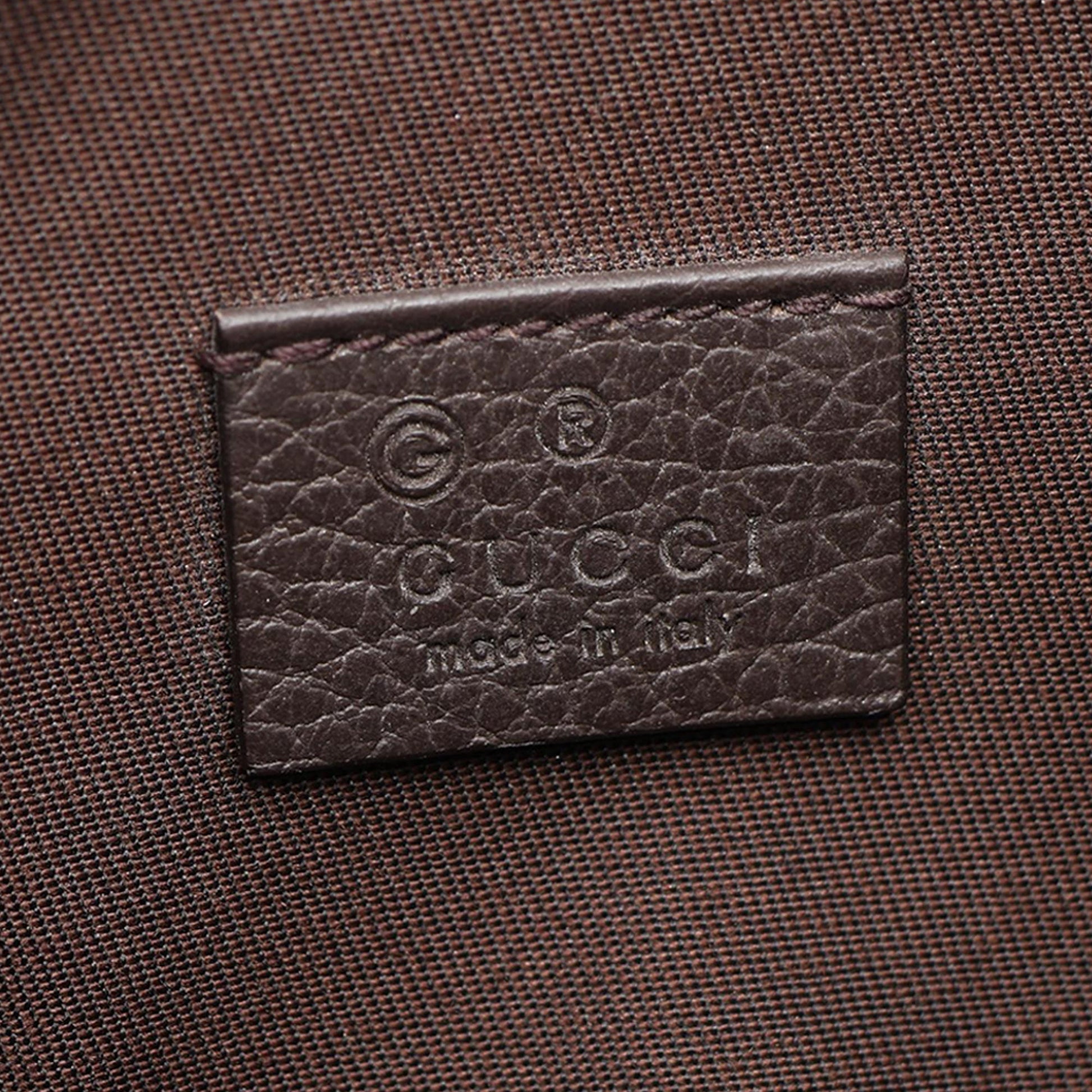 Gucci GG Canvas Drawstring Backpack