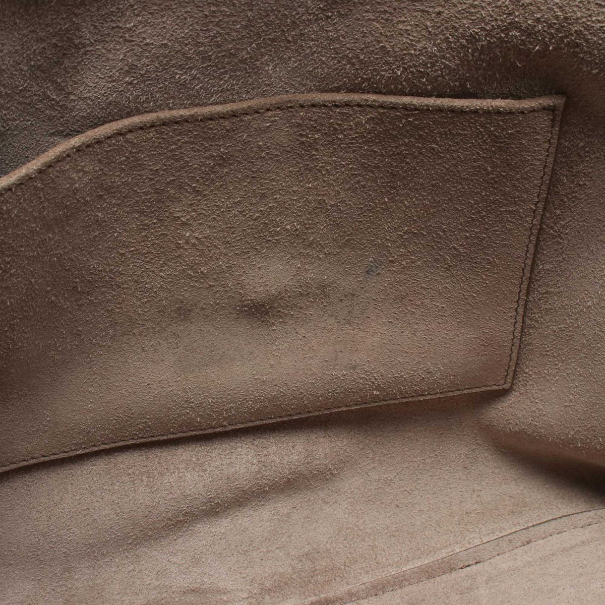 Celine Medium Grained Calfskin Cabas de France Satchel
