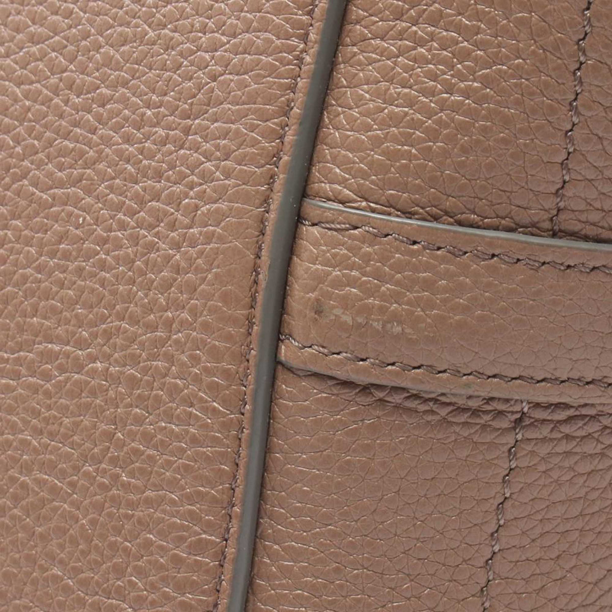 Celine Medium Grained Calfskin Cabas de France Satchel