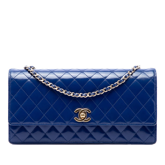 Chanel CC Quilted Lambskin Long Flap