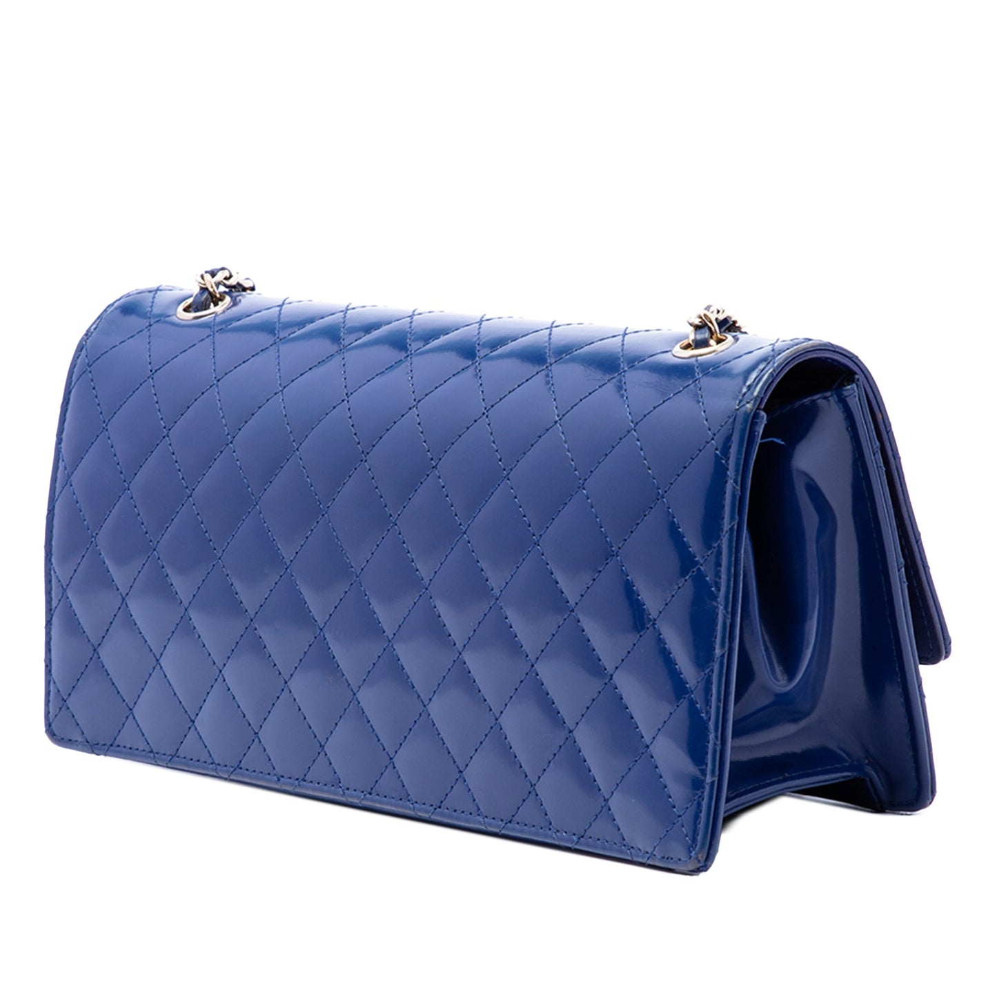 Chanel CC Quilted Lambskin Long Flap