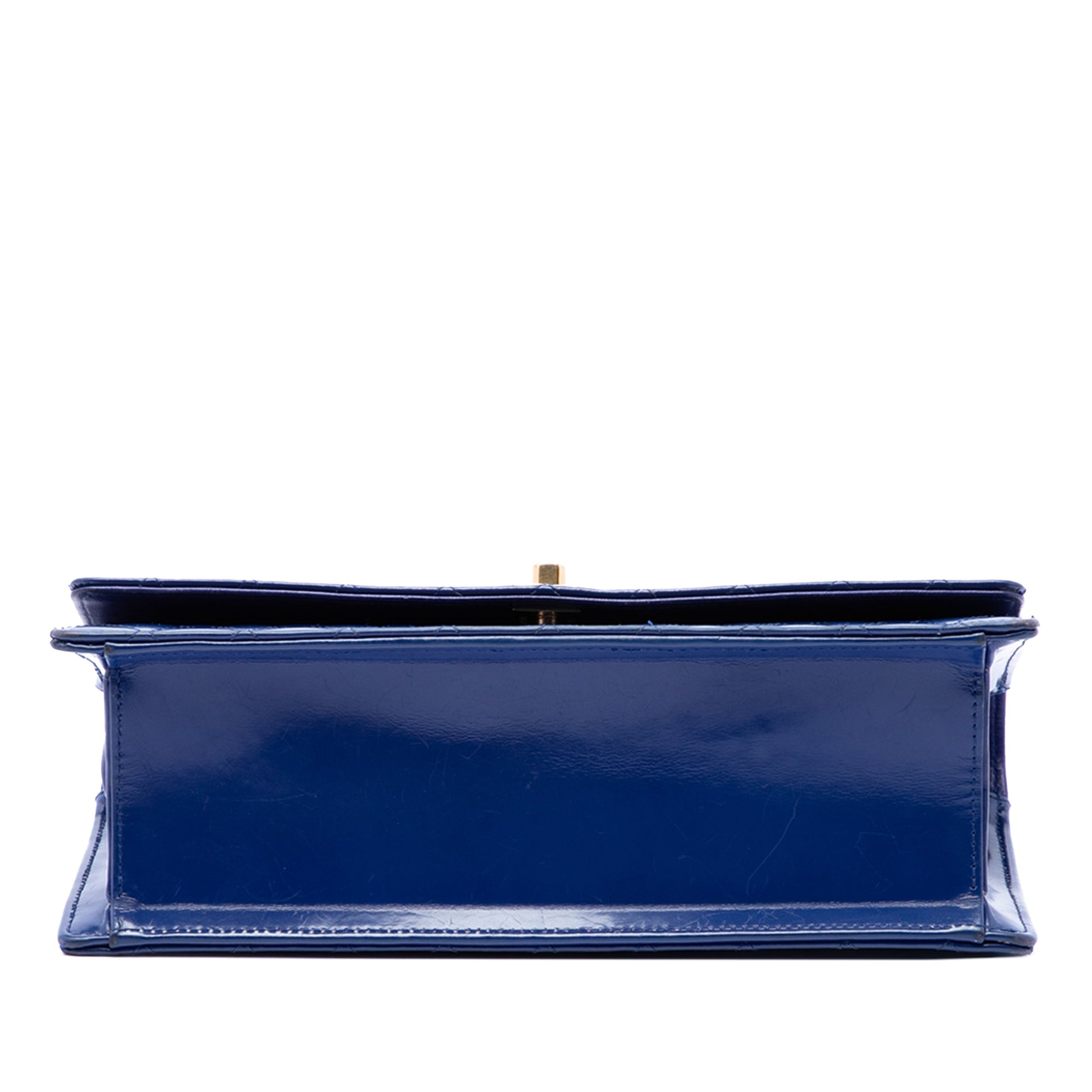 Chanel CC Quilted Lambskin Long Flap