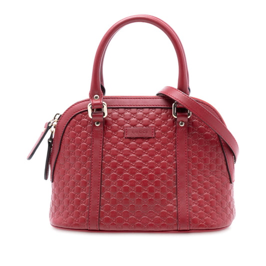 Gucci Mini Microguccissima Dome Satchel