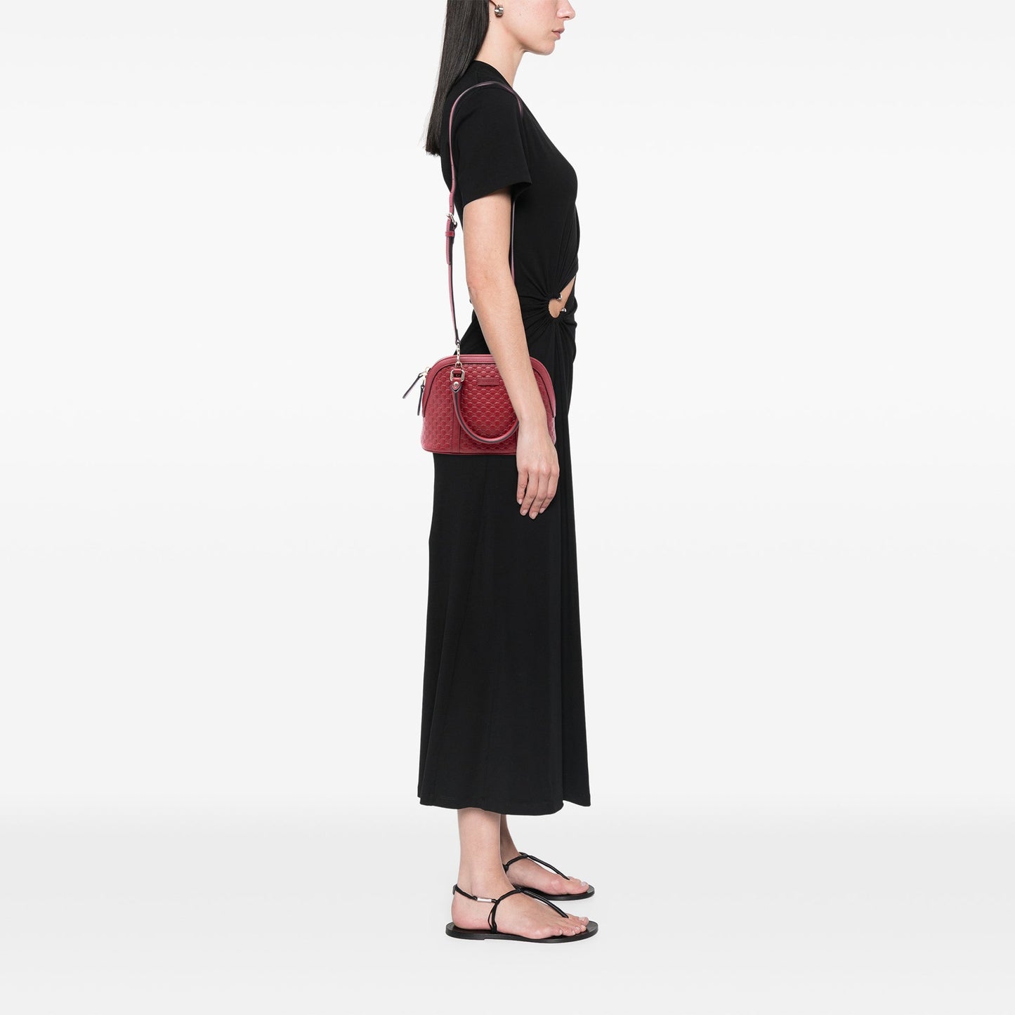 Gucci Mini Microguccissima Dome Satchel