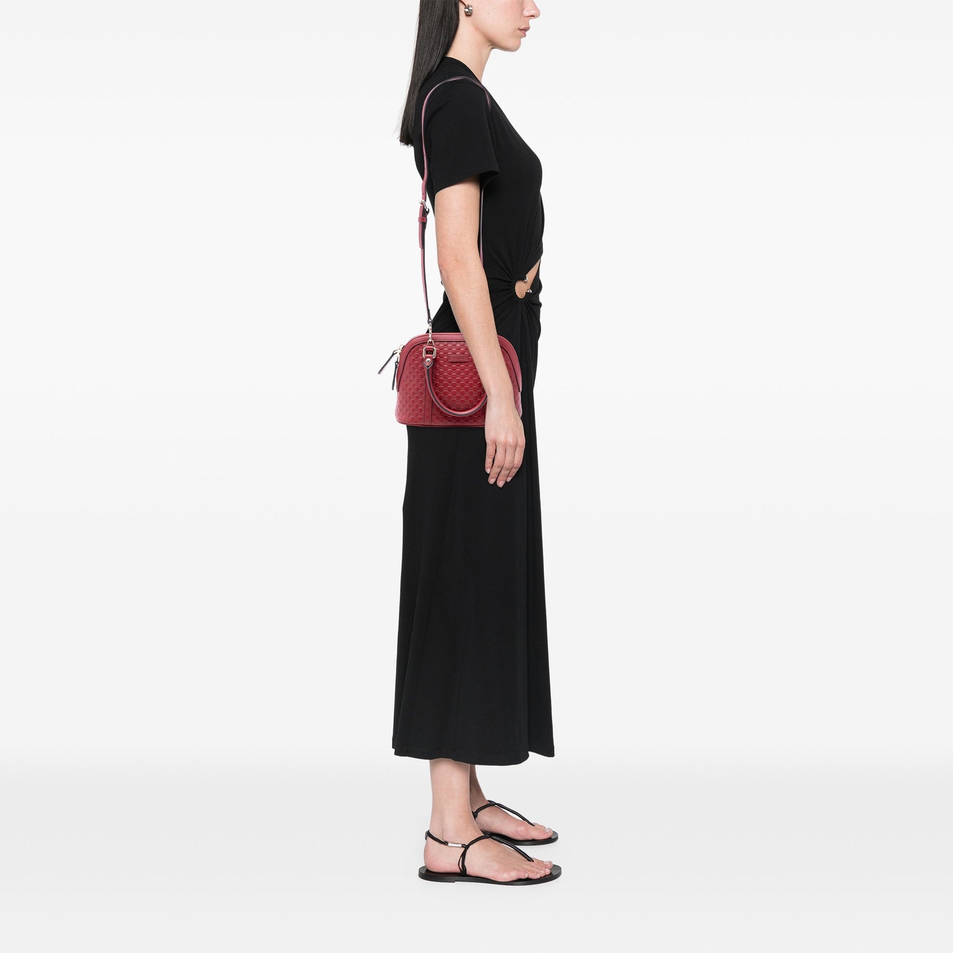 Gucci Mini Microguccissima Dome Satchel
