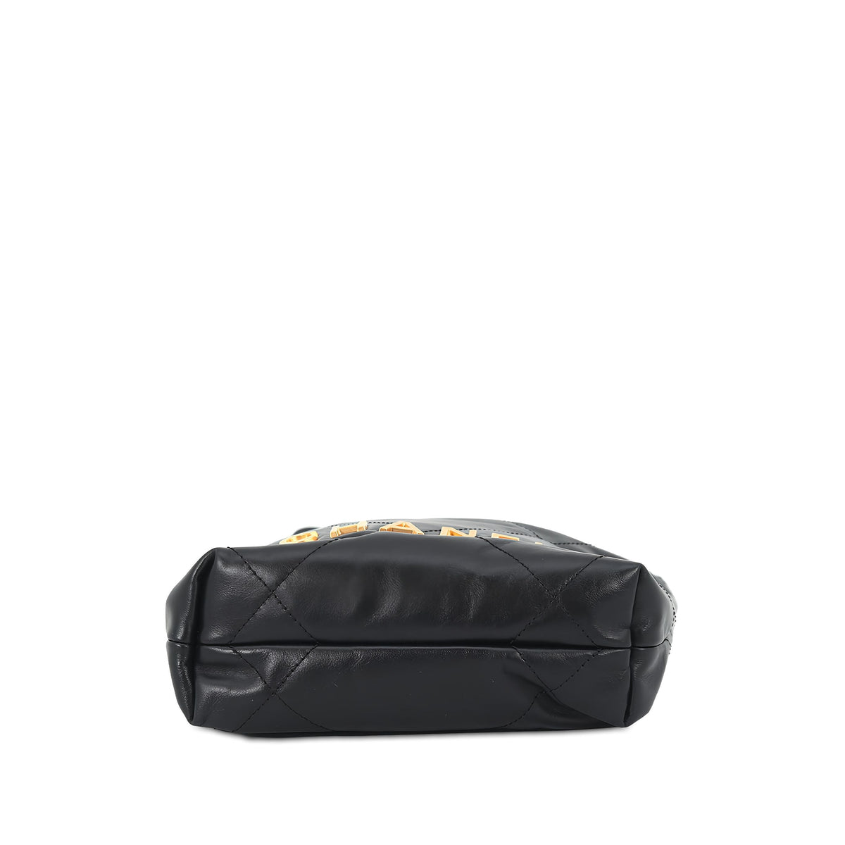 Chanel Mini Shiny Calfskin 22 Handbag — Black