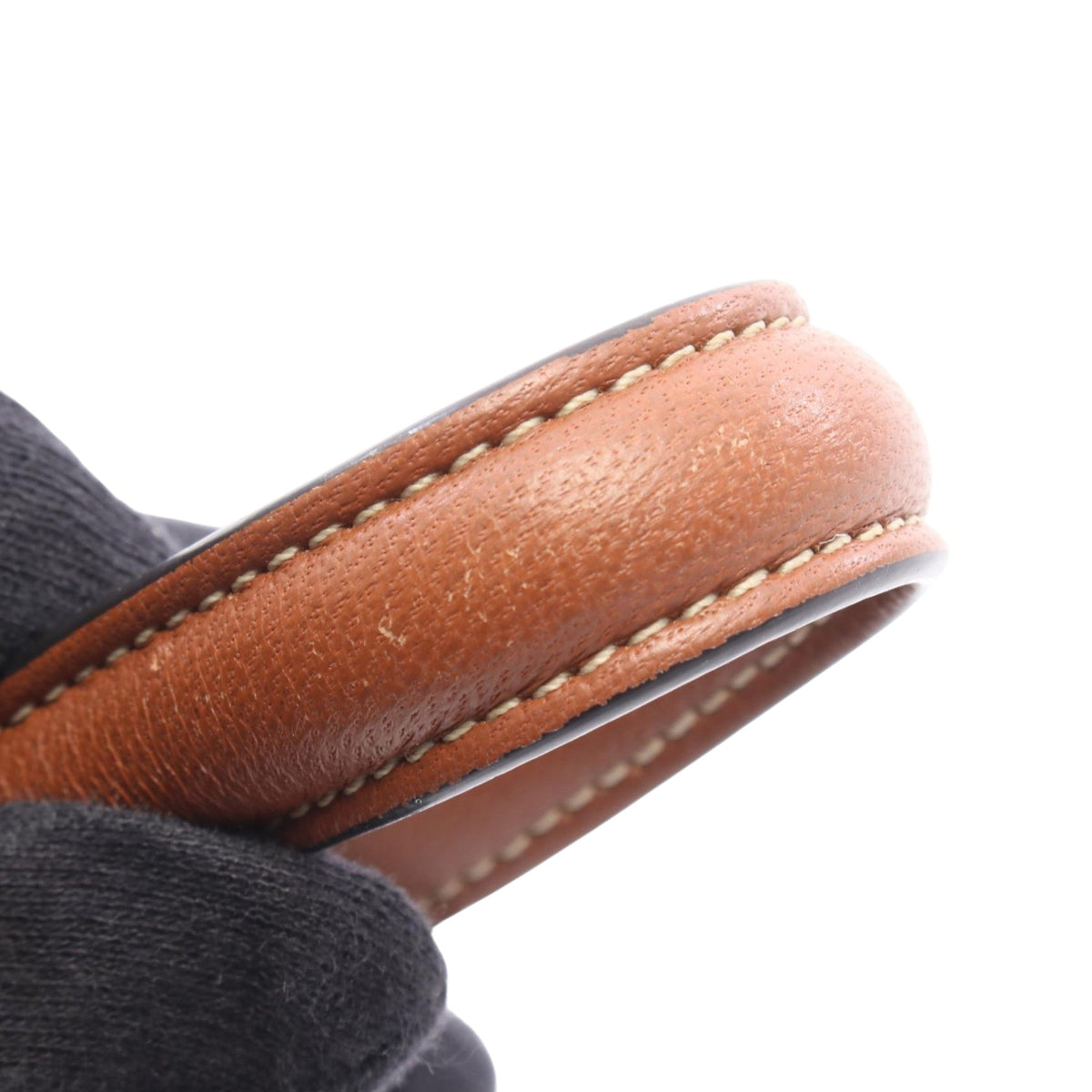 Celine Triomphe Coated Canvas Wallet On Strap — Brown