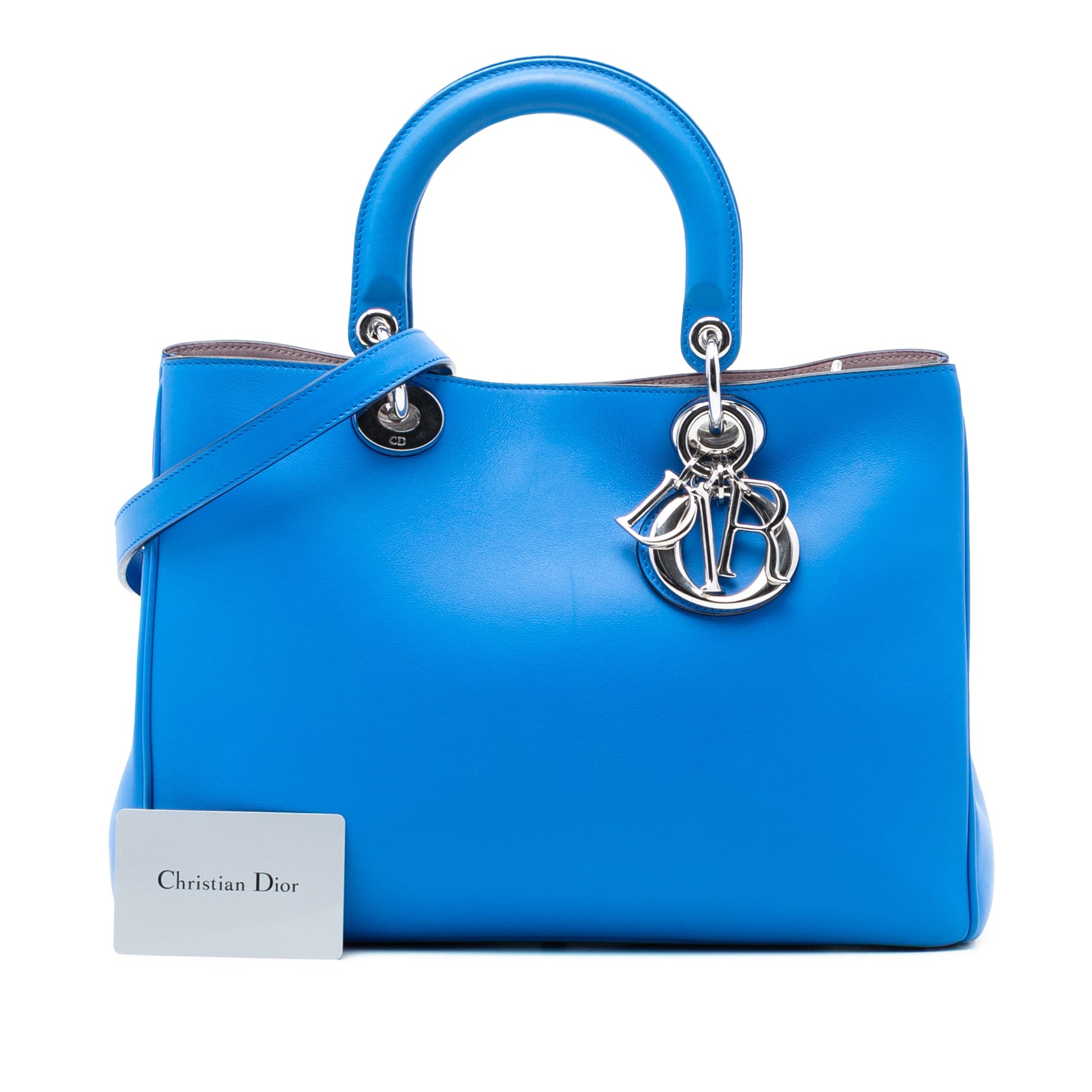 Dior Medium Calfskin Diorissimo Tote