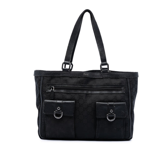 Gucci GG Canvas Abbey D Ring Pocket Tote