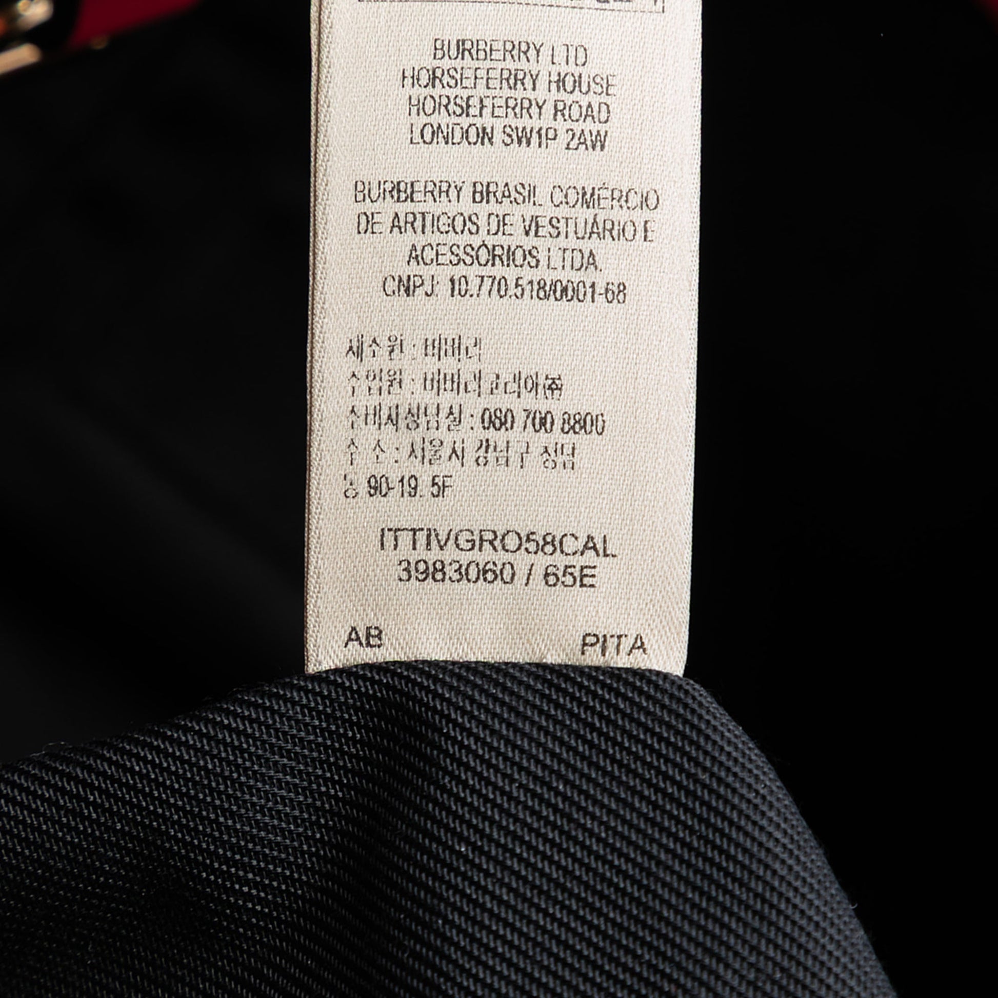 Burberry Small Haymarket Check Canvas and Leather Canterbury Tote