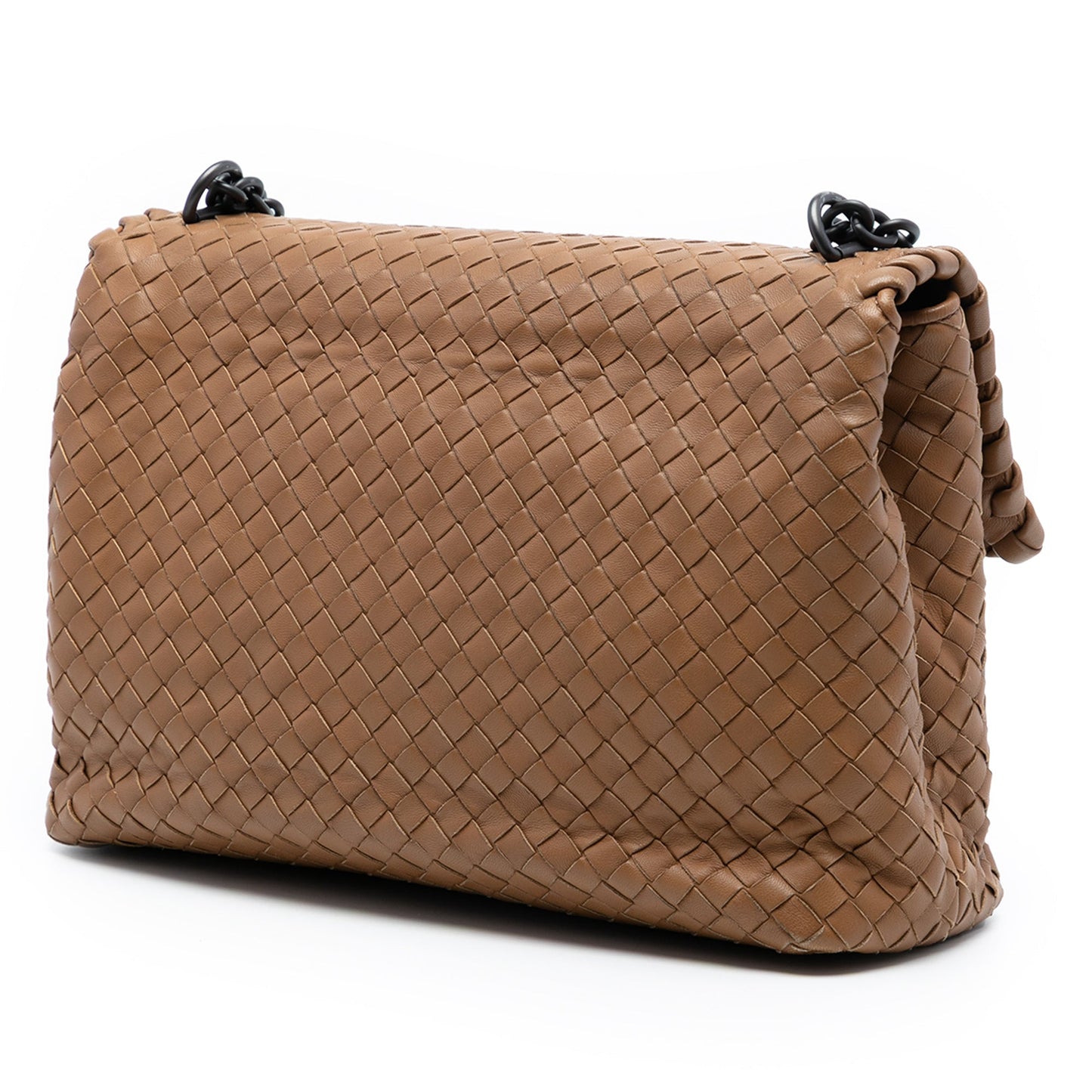 Bottega Veneta Medium Nappa Intrecciato Olimpia Shoulder Bag