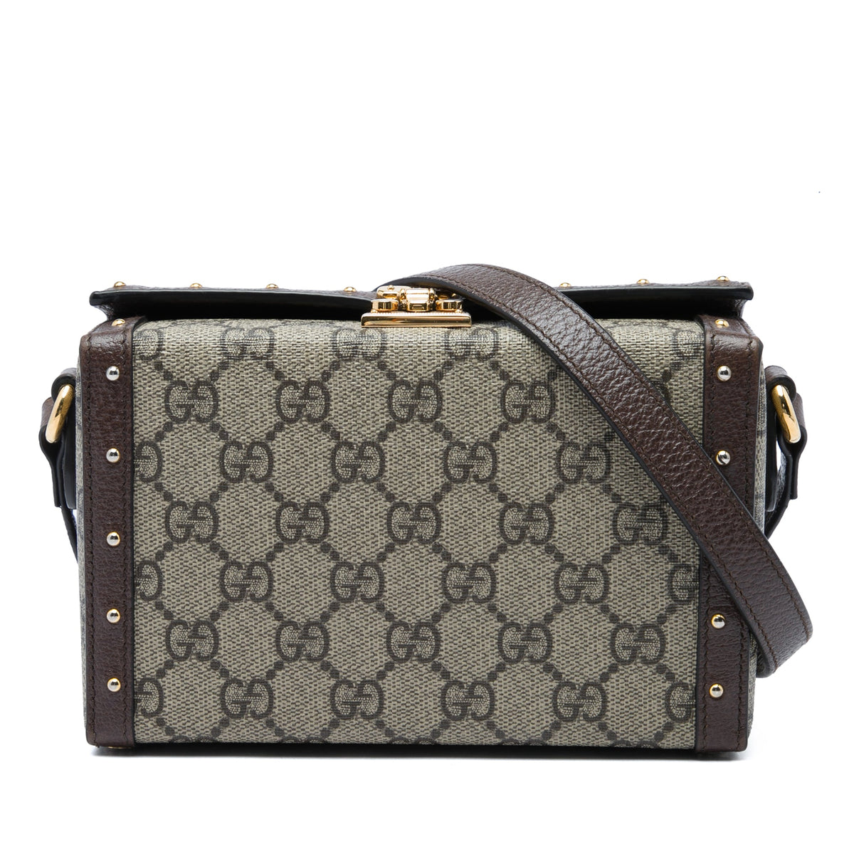 Gucci Mini GG Supreme Trunk Crossbody