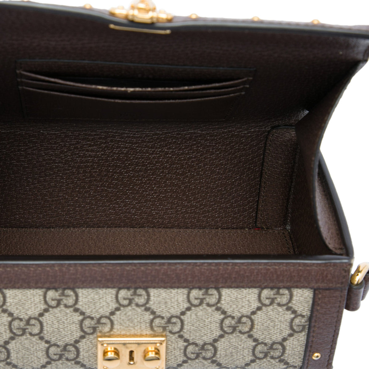 Gucci Mini GG Supreme Trunk Crossbody
