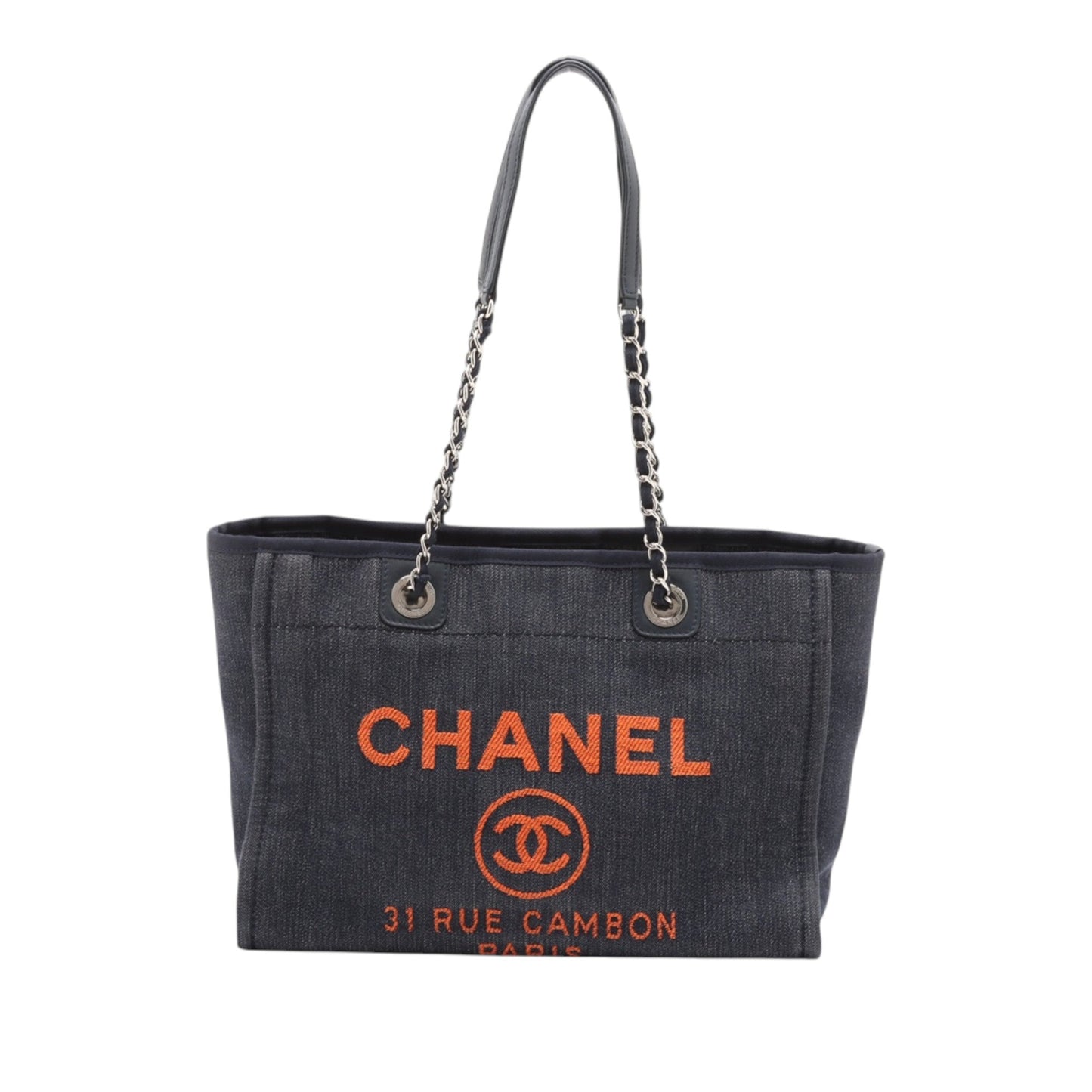 Chanel Medium Denim Deauville Tote