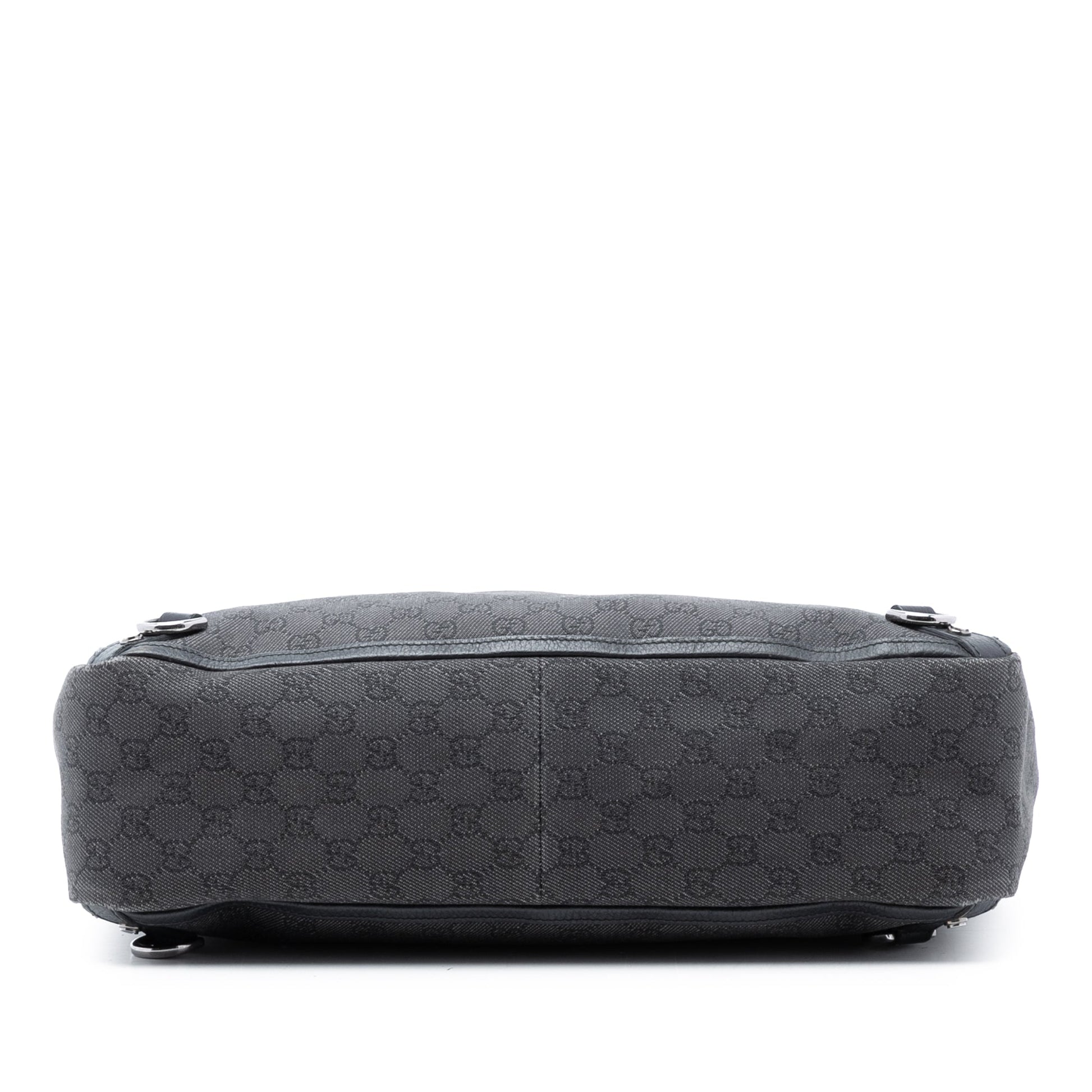 Gucci GG Denim Abbey D Ring Tote